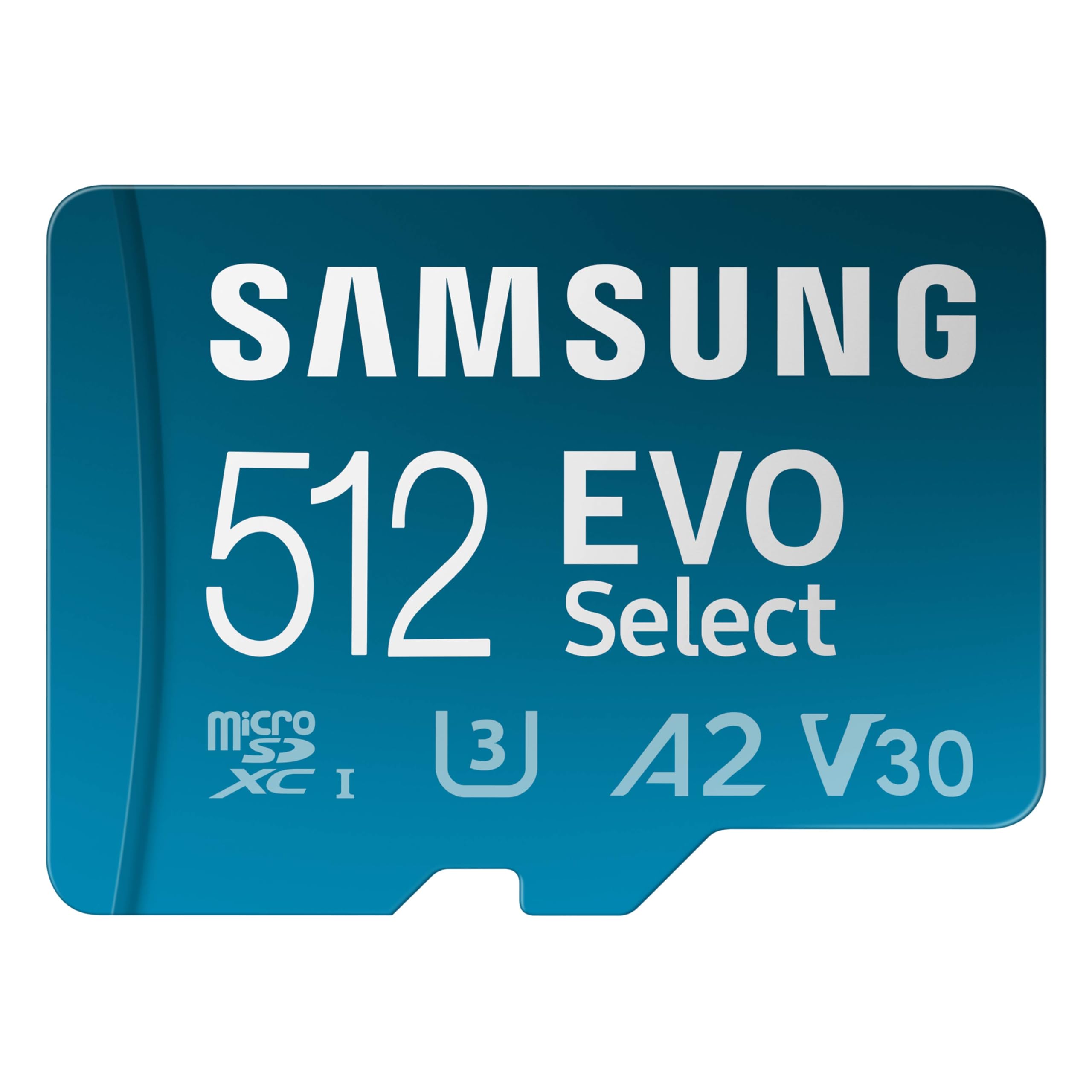 کارت حافظه SAMSUNG EVO Select 512GB microSD، MB-ME512SA/AM 512 گیگابایت