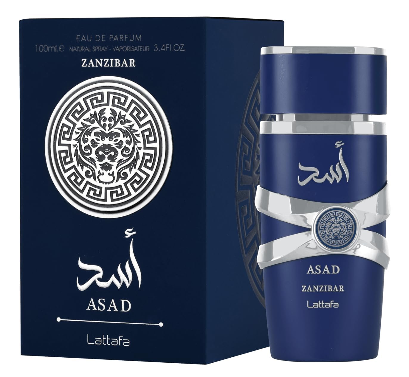 عطر لطافا اسد زنزیبار او دو پرفیوم مردانه 100 میلی لیتر