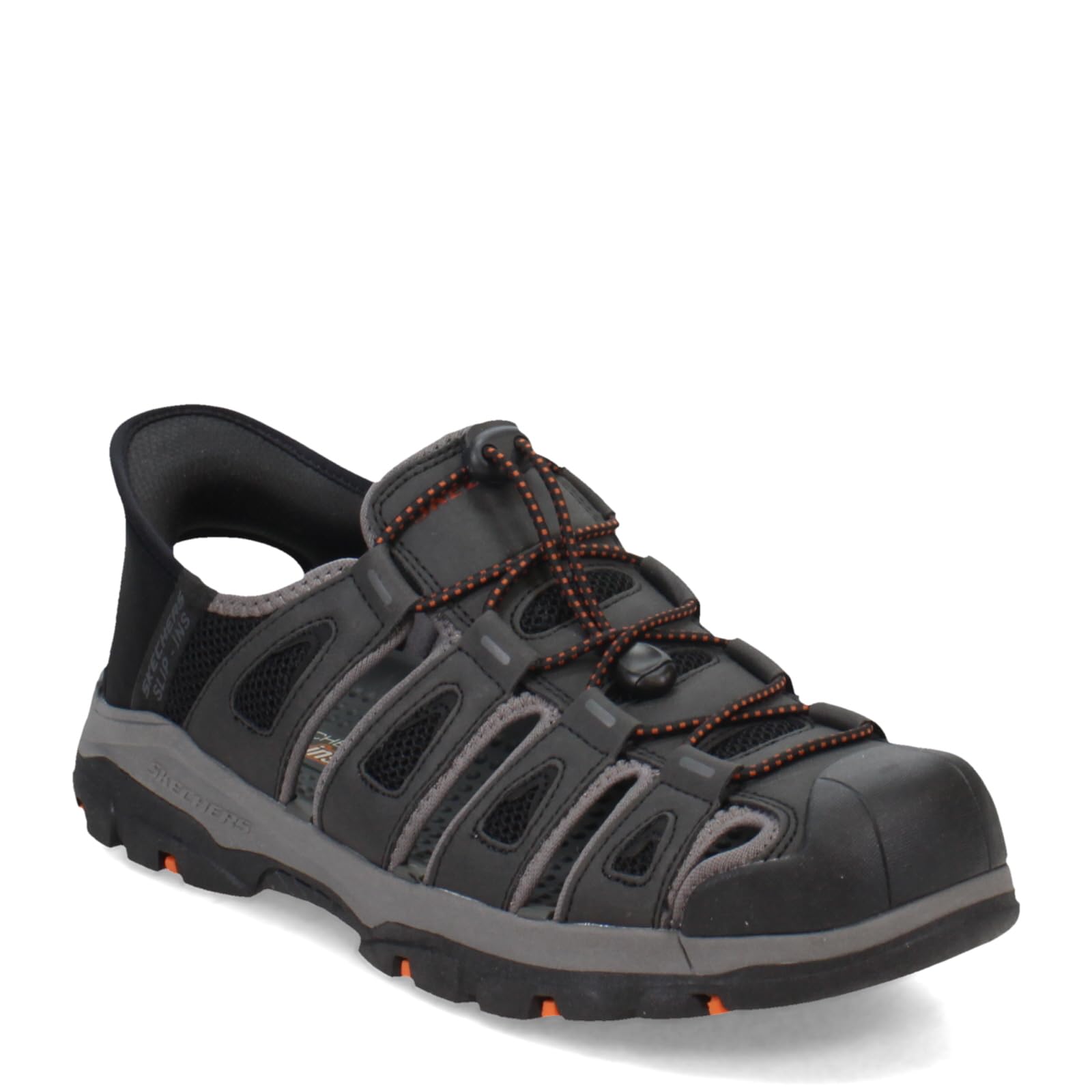 Skechers صندل مردانه Tresmen‑Norvick مدل Fisherman، سایز ۴۵٫۵ اروپا، رنگ مشکی