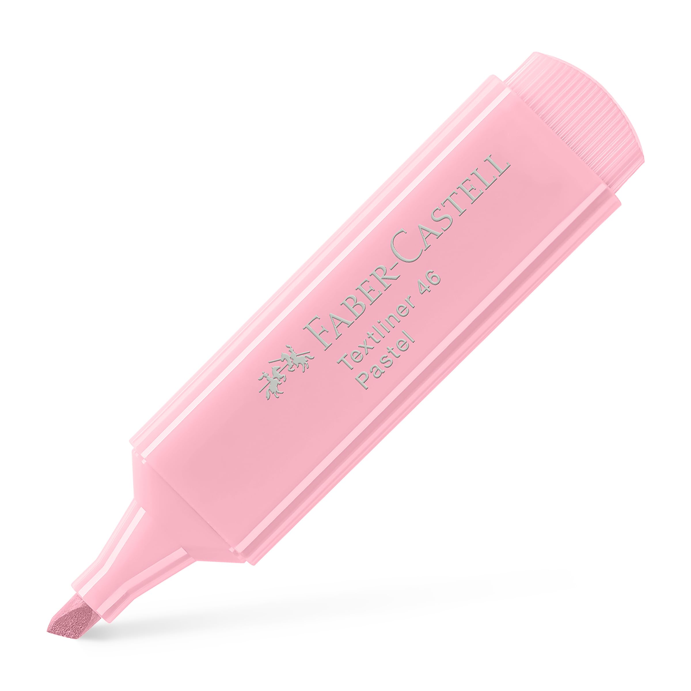 خط کش Faber-Castell 154692 Textliner 46، صورتی پاستل