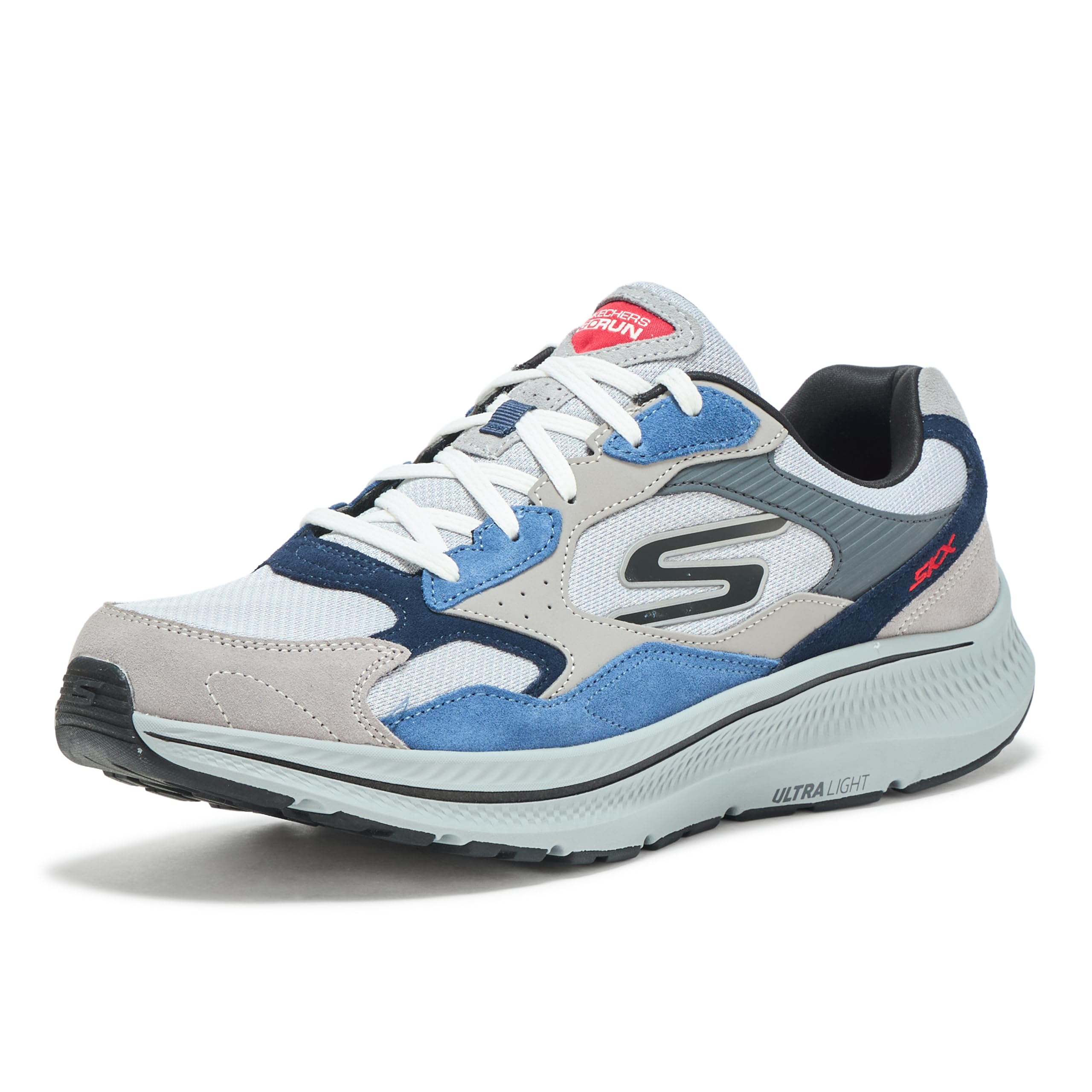 کفش ورزشی مردانه Skechers GO RUN CONSISTENT 2.0، سایز 42.5 (EU)، خاکستری چندرنگ