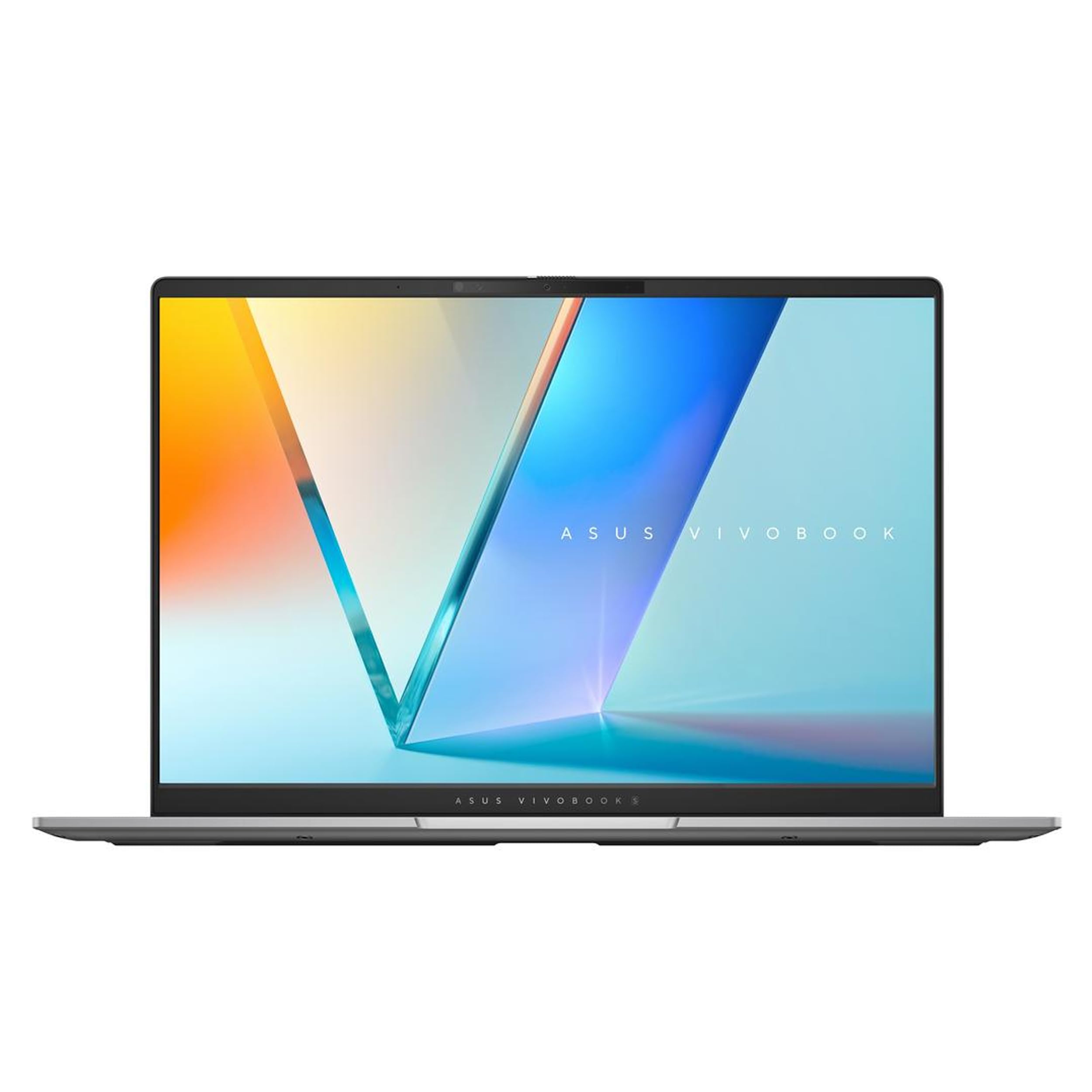 لپتاپ نازک ASUS Vivobook S 14 OLED (ارتقا یافته)، AMD Ryzen 9 3650 (10 هسته)، 24 گیگابایت رم، 1 ترابایت حافظه‌ی جامد از نوع SSD، صفحه‌کلید RGB قابل تنظیم، رنگ نقره‌ای خنک، مدل M5406WA-AH94 Ryzen 9 با هوش مصنوعی | 24 گیگابایت رم | 1 ترابایت حافظه‌ی جامد