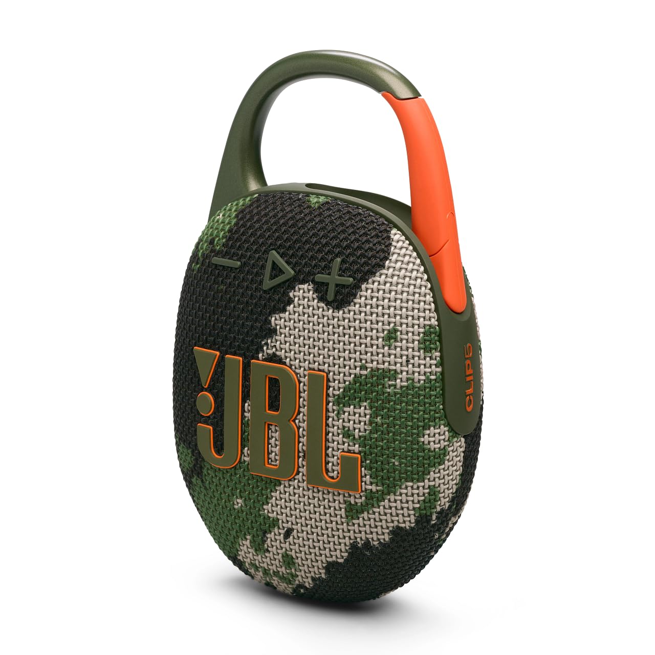 اسپیکر قابل حمل ضدآب JBL [Upgraded] Clip 5 با AURACAST، صدای قدرتمند، ضد گرد و غبار، استریم بلوتوث بی‌سیم، 12 ساعت زمان پخش، فرقه Clip5 Squad