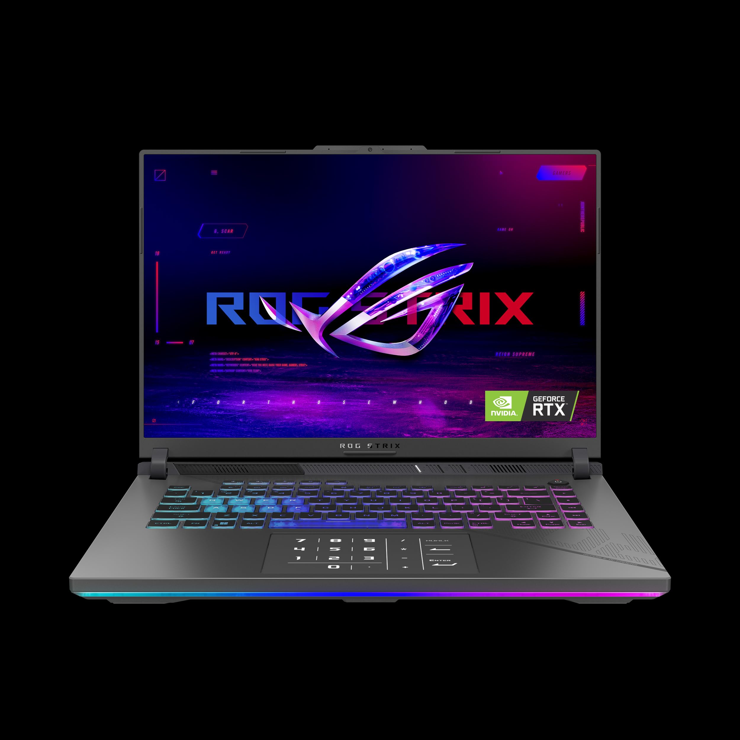 تلفظ نگهبان G16 G614JVR-I9161G ROG گیمینگ نسل چهاردهم اینتل کور i9-14900HX / 16 گیگابایت رم / 1 ترابایت حافظه جامد / NVIDIA GeForce RTX 4060 8 گیگابایت / FHD+ 16 اینچ 165Hz / ویندوز 11 هوم / RGB چهار منطقه‌ای - خاکستری خورگوشی - ضمانت نامه بین‌المللی ۲ ساله