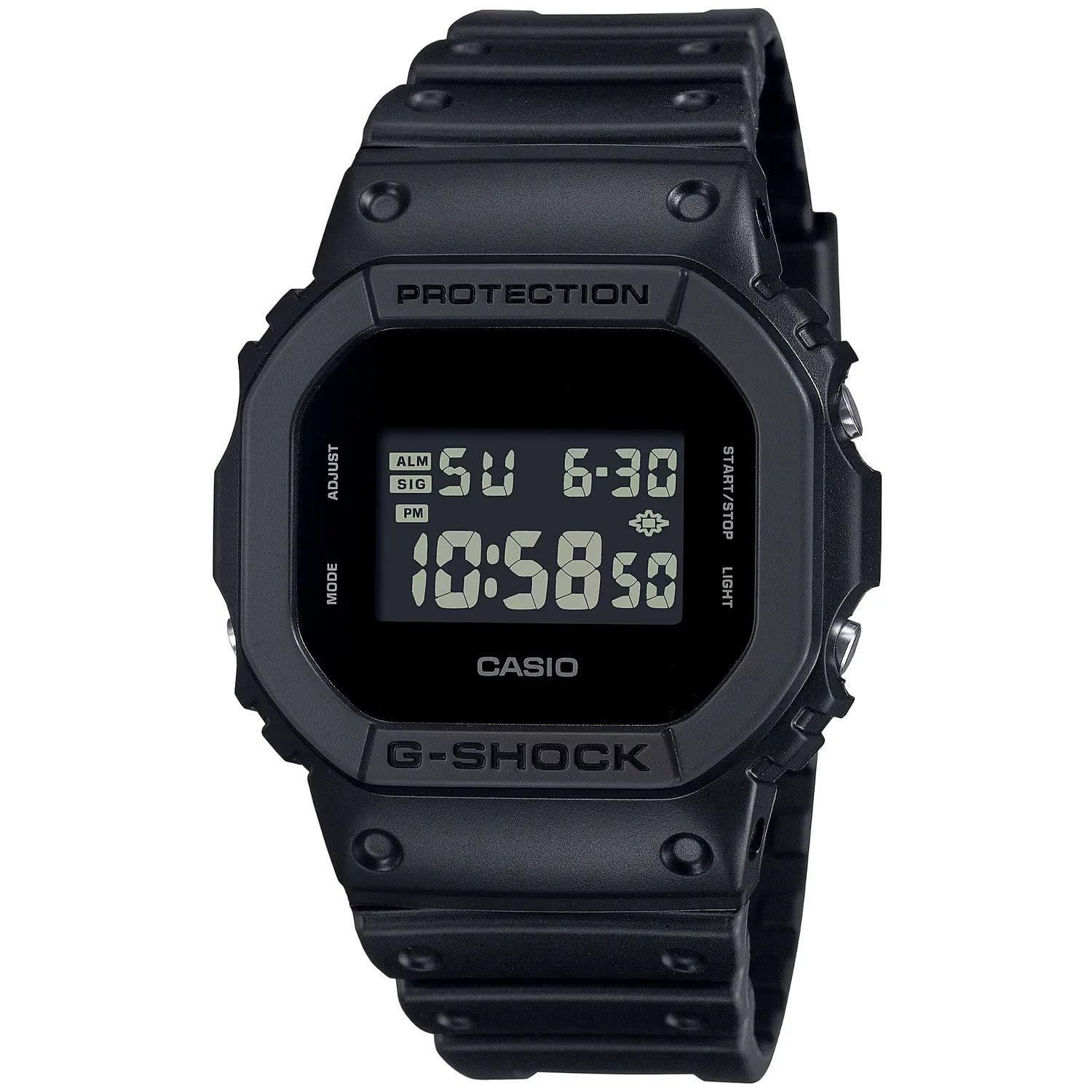 ساعت دیجیتال مردانه G-Shock Casio The Origin DW-5600UBB-1ER با زنگ هشدار