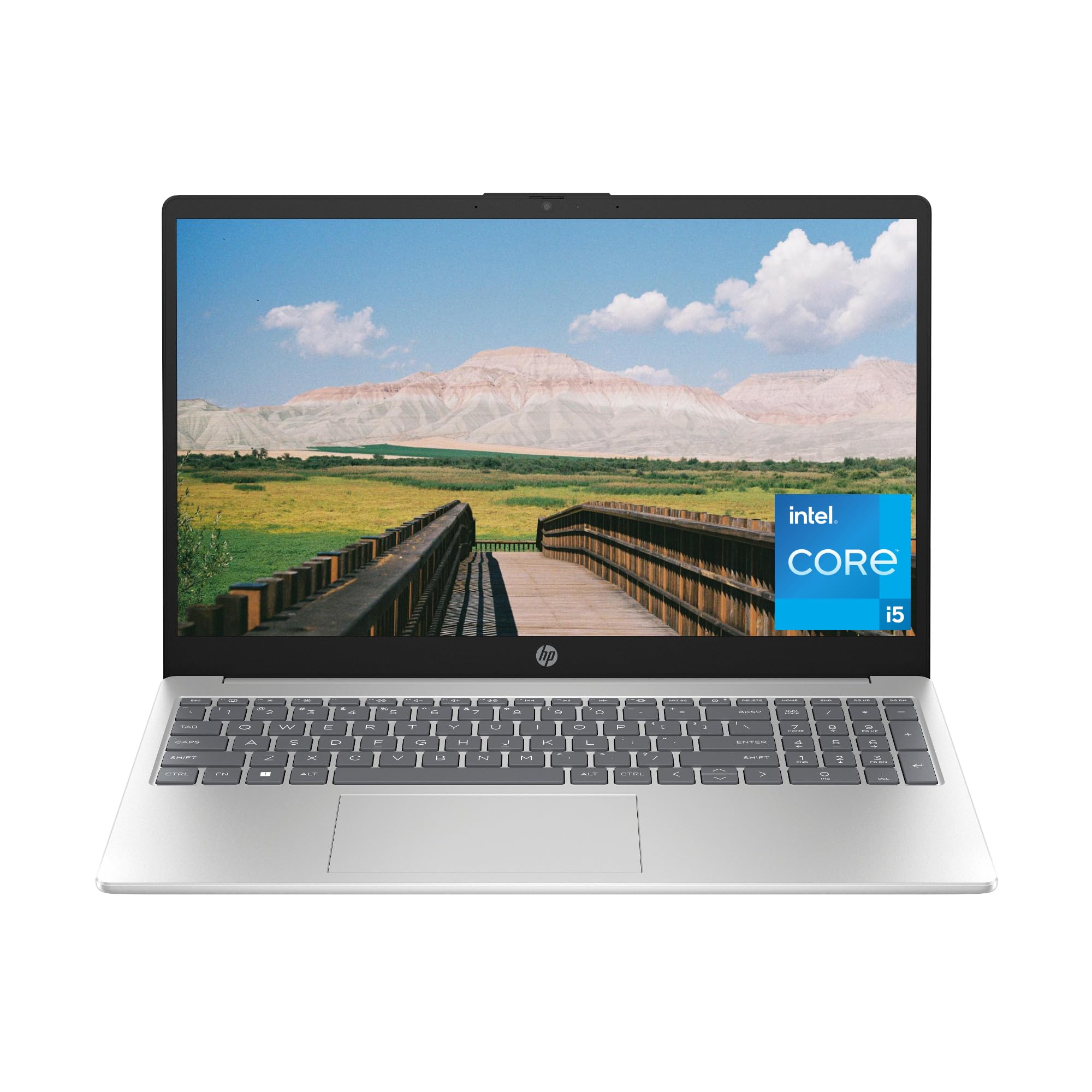 لپ تاپ 15 اینچی اچ‌پی، نمایشگر HD، پردازنده Intel Core i5-1334U نسل 13، 8 گیگابایت رم، 512 گیگابایت حافظه داخلی از نوع SSD، گرافیک Intel Iris Xe، ویندوز 11 Home، 15-fd (2024)