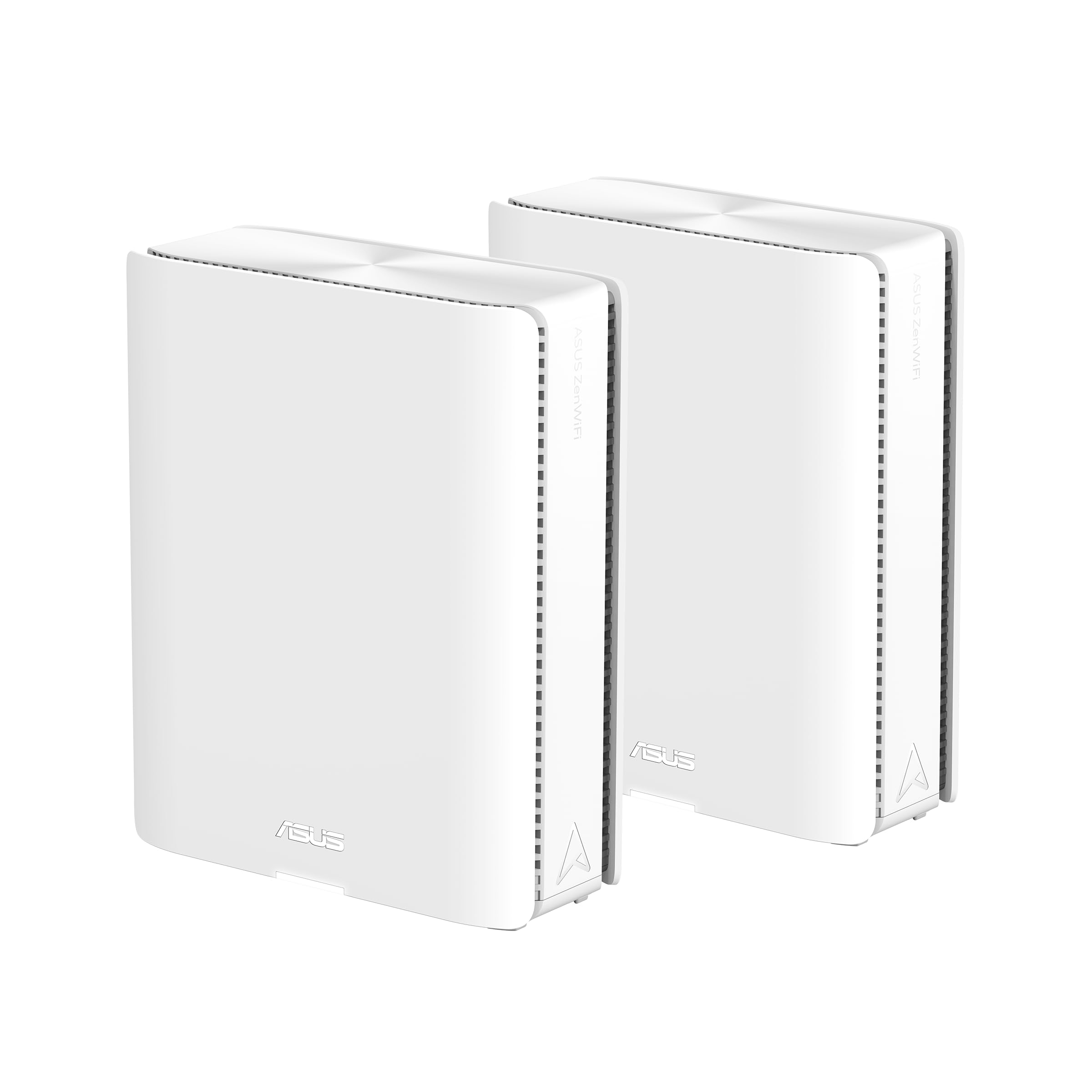 ASUS ZenWiFi BQ16 سیستم مسی Wi-Fi سه باندی 7 روتر، پشتیبانی از AiMesh با پشتیبانی از AI-enhanced 5 GHz backhaul، سرعت تا 11529 مگابیت بر ثانیه، دو پورت 10G، پوشش تا 8000 فوت مربع - سفید WIFI 7 BE25000 2 بسته