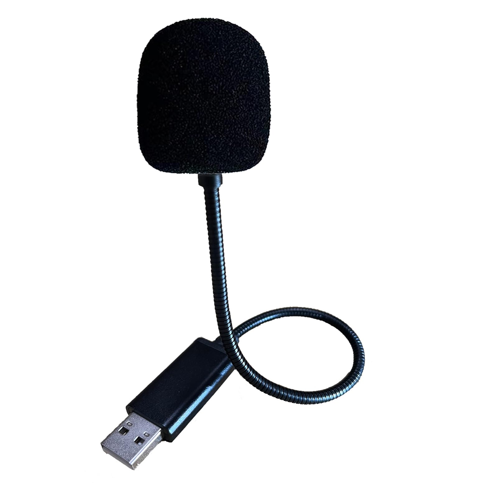 میکروفون USB MICMXMO برای لپتاپ PC PS5 PS4، میکروفون کاندنسر اومنی دایرکشنال با گوزنه قابل تنظیم ۳۶۰ درجه برای ضبط، چت آنلاین، بازی‌ها، یوتیوب و اسکایپ، ۱۰ اینچ
