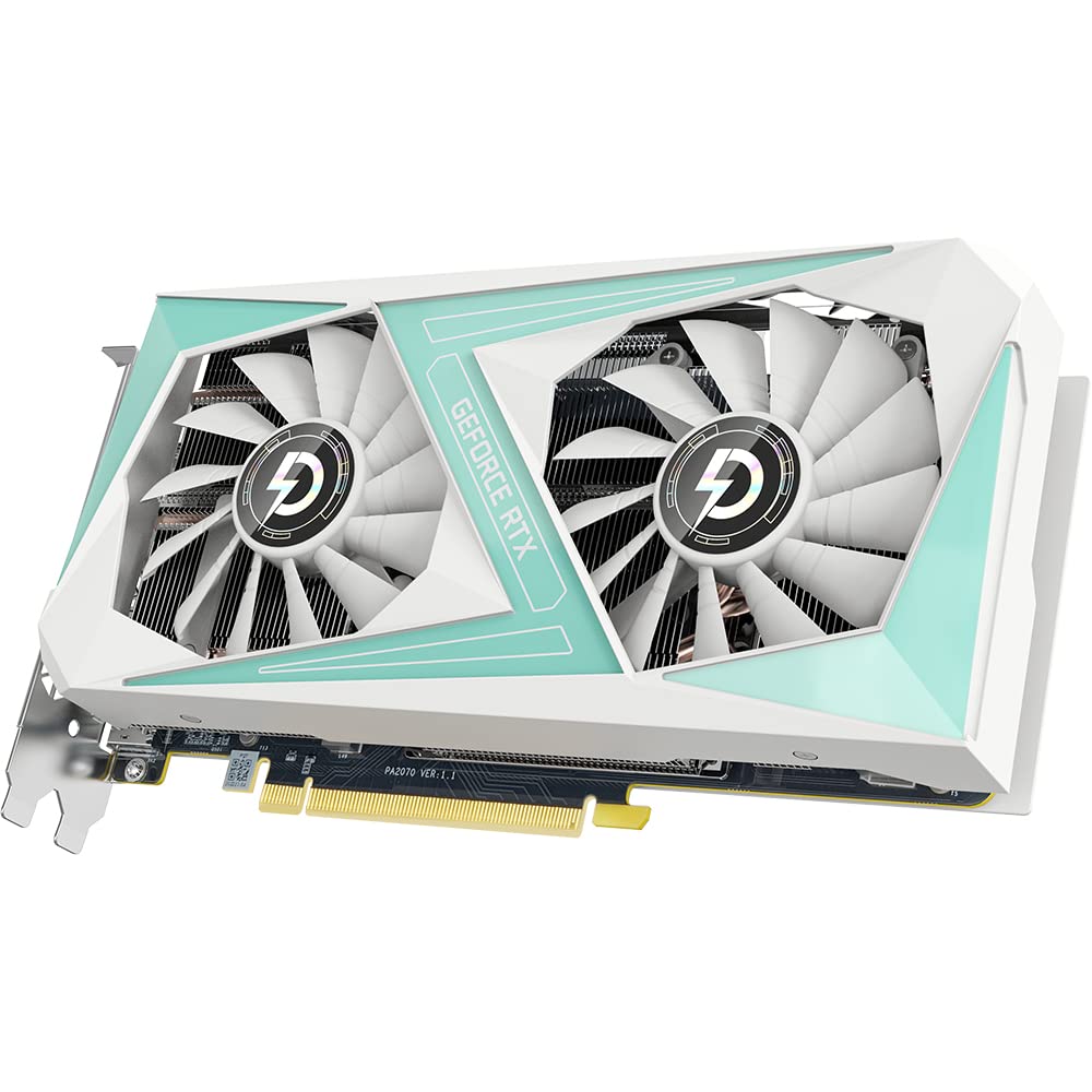 کارت گرافیک بازی Pepisky RTX2060 6G با حافظه 6G192bitGDDR6 با پشتیبانی حداکثر رزولوشن 8K و دارای 3 رابط خروجی DPHD