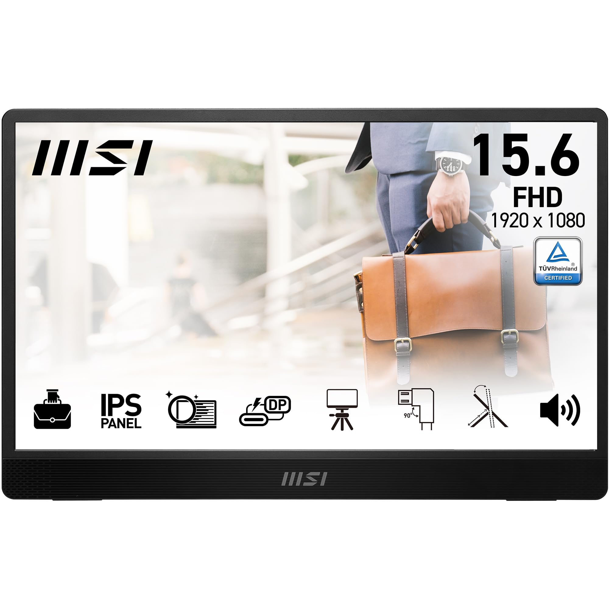 MSI PRO MP161 E2U 60 هرتز 16 اینچ FHD (جدید) سیاه