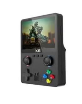 کنسول بازی جدید X6، کنسول بازی دستی HD PSP با دو جوی استیک، شبیه‌ساز آرکید GBA