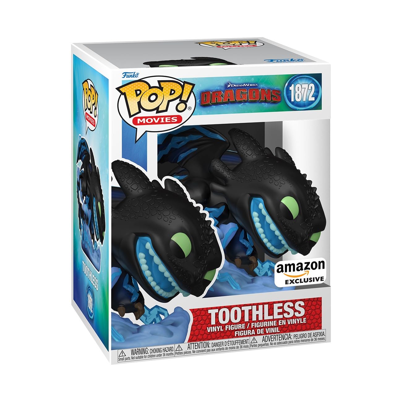 Funko Pop! Premium: چگونه اژدها را آموزش دهید - دندان ناقص (با برق)