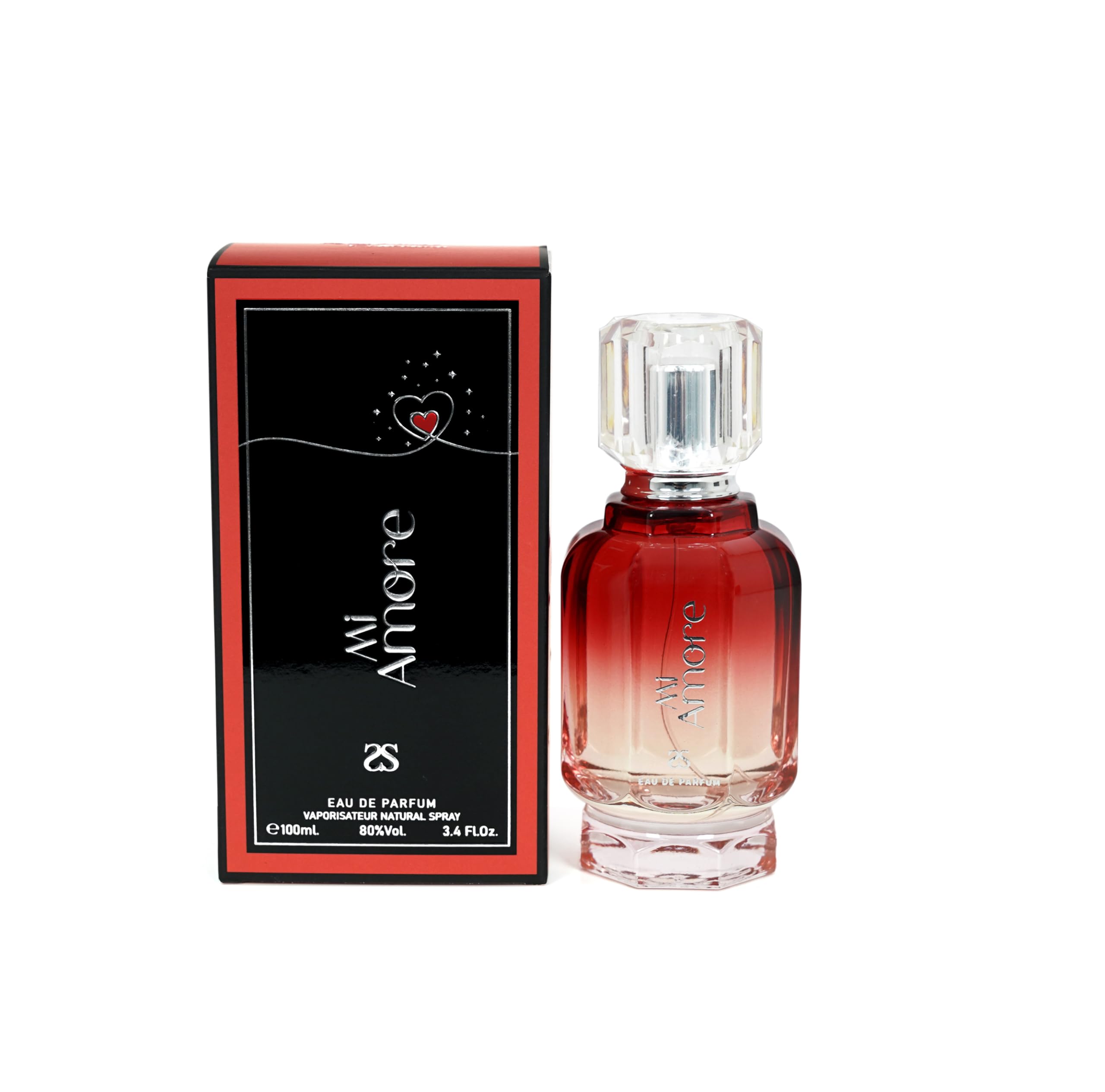 عطر Mi Amore از سمفونی Eau De Parfum، 100 میلی لیتر 3.4 اونس، الهام گرفته از والن-نو زاده شده در رم، عطر لوکس برای زنان، عشق جاودانه، عطر میوه ای گلی بادوام