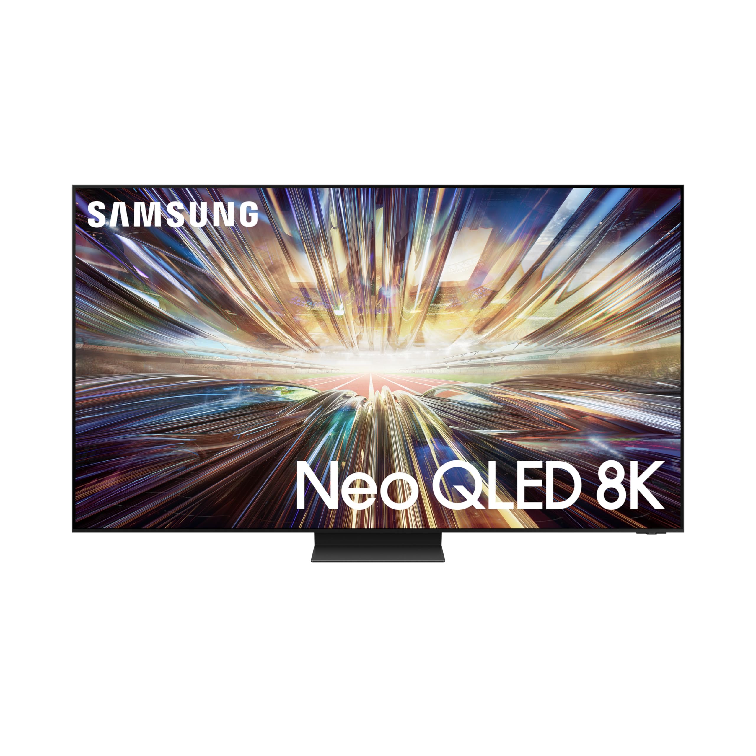 سامسونگ تلویزیون هوشمند، تلویزیون بزرگ، نئو کیو ال ای دی 8K، QN800D، 85 اینچ، 2024، پردازنده NQ8 AI Gen2، ارتقاء 8K هوش مصنوعی، فناوری ماتریکس کوانتوم Pro، سامسونگ تیوی پلاس، مشکی گرافیت، QA85QN800DUXZN 85 اینچ 2024 نئو کیو ال ای دی 8K سری 8