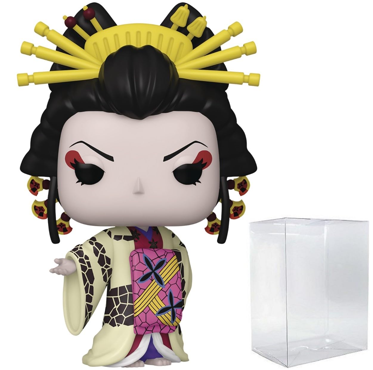 POP انیمه: Demon Slayer - Kimetsu no Yaiba - Daki تنکو وینیل شکل (بسته بندی با جعبه محافظ متناسب) ، چند رنگ ، 3.75