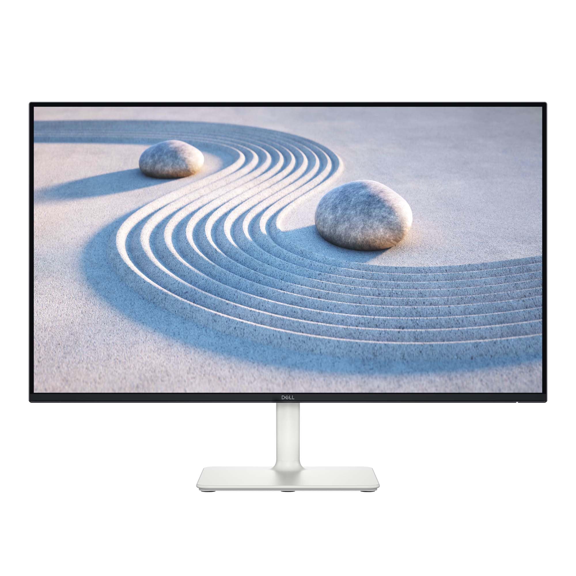 مانیتور Dell S2725H 27 اینچ Full HD (1920x1080) ، 100Hz ، IPS ، 4 میلی ثانیه ، 99٪ sRGB ، بلندگوهای داخلی ، مرز فوق العاده نازک ، 2x HDMI ، گارانتی 3 ساله ، سفید