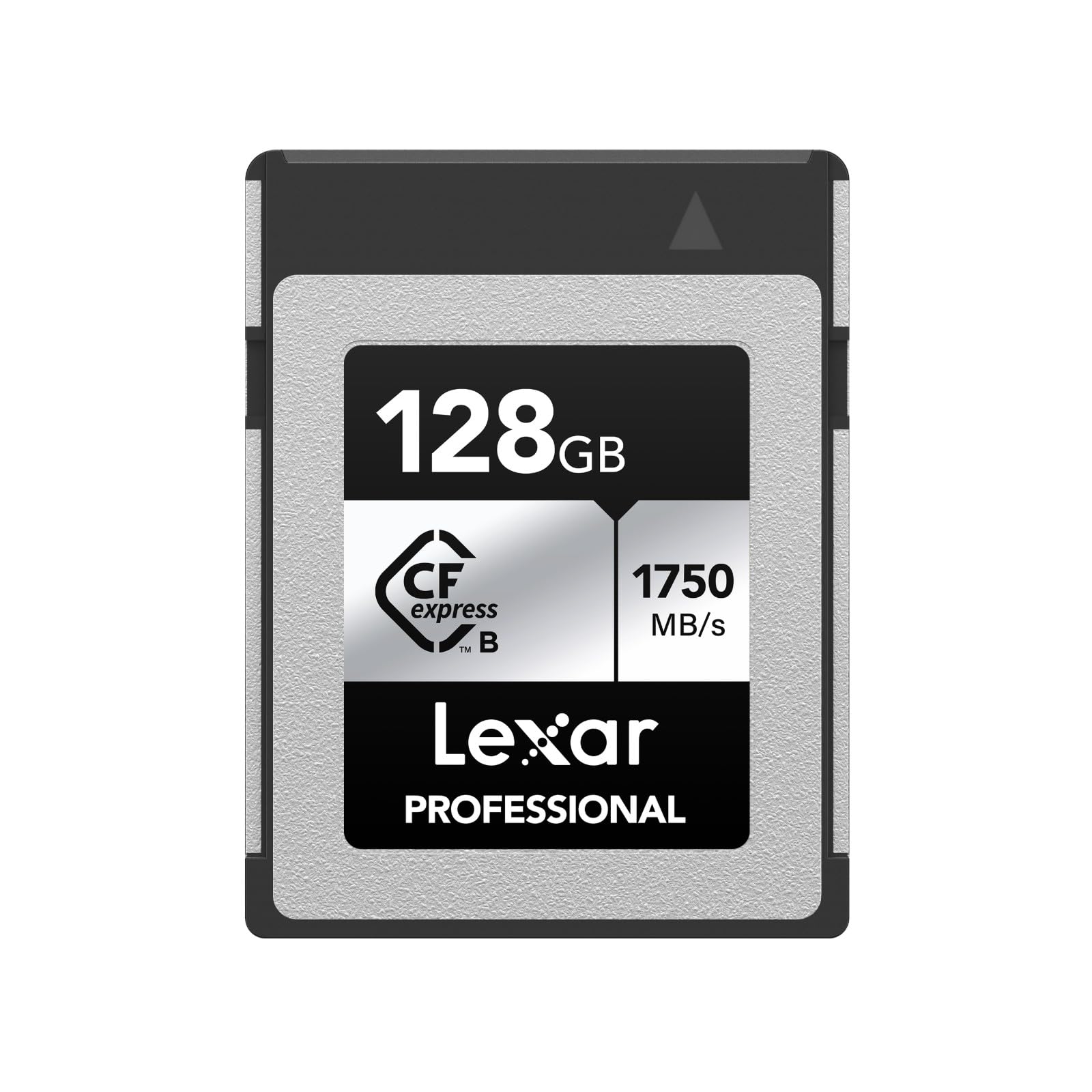 کارت CFexpress حرفه ای سری نقره ای 128 گیگابایتی از لکسار، نوع B، کارت CFe، سرعت خواندن تا ۱۷۵۰ مگابایت بر ثانیه، کارت CF با PCIe Gen3x2، سازگار با دوربین‌های دیجیتال SLR، سازگار با دوربین‌های XQD (LCXEXSL128G-RNENG) 128 گیگابایت CFexpress نوع B سری نقره‌ای