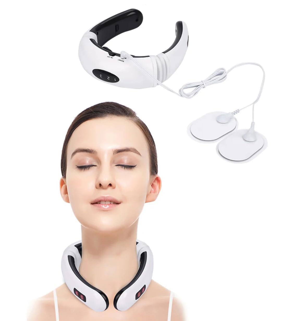 ماساژور گردن قابل حمل اینفرارد GTC® KL-5830 با حرارت مادون قرمز و مراقبت از سلامت گردن (811-3)