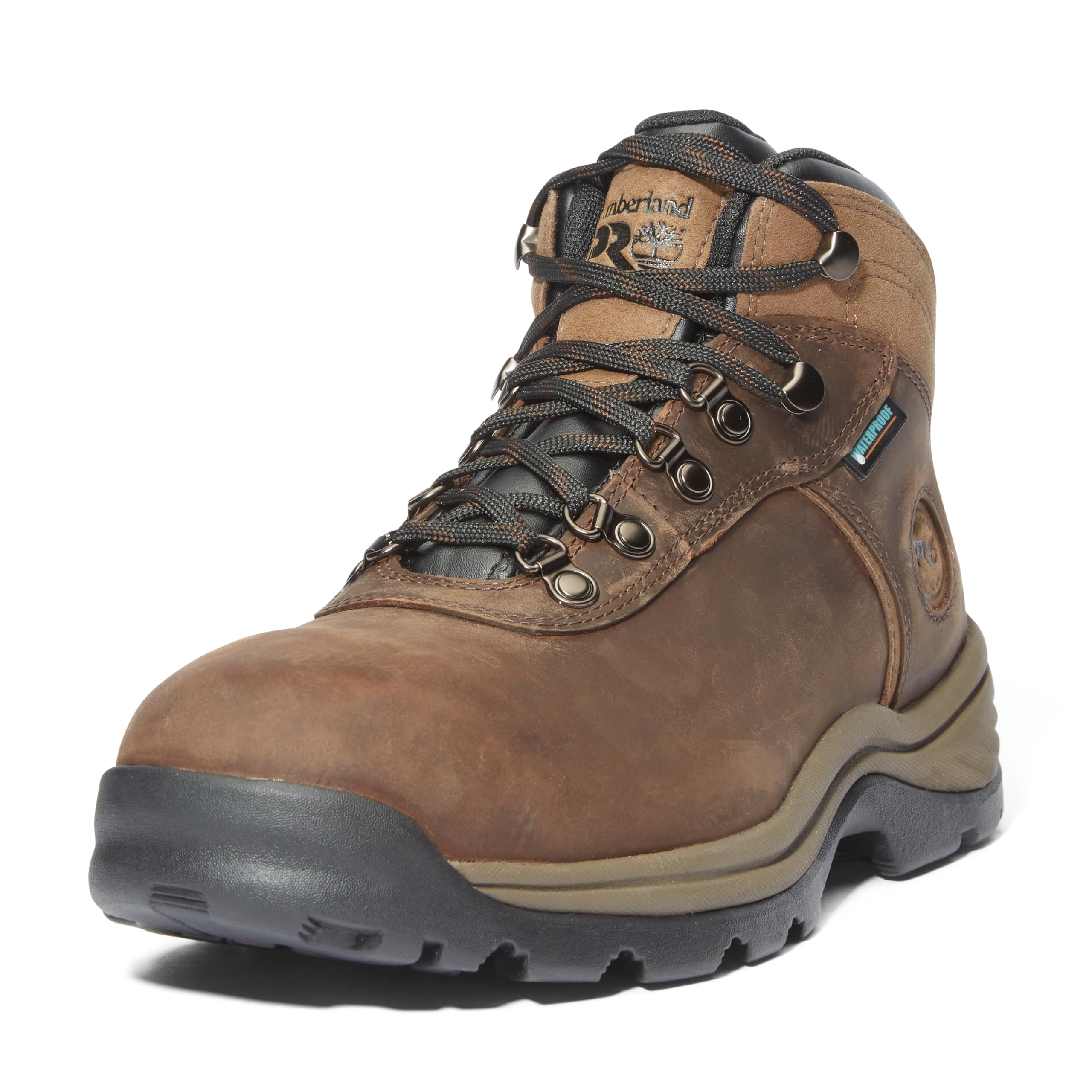 کفش کاری Timberland PRO مدل Flume با نوک فولادی و ضدآب برای صنعتی‌ها گرداننده با سایز 48.5 اوروپا و رنگ قهوه‌ای 2024 جدید