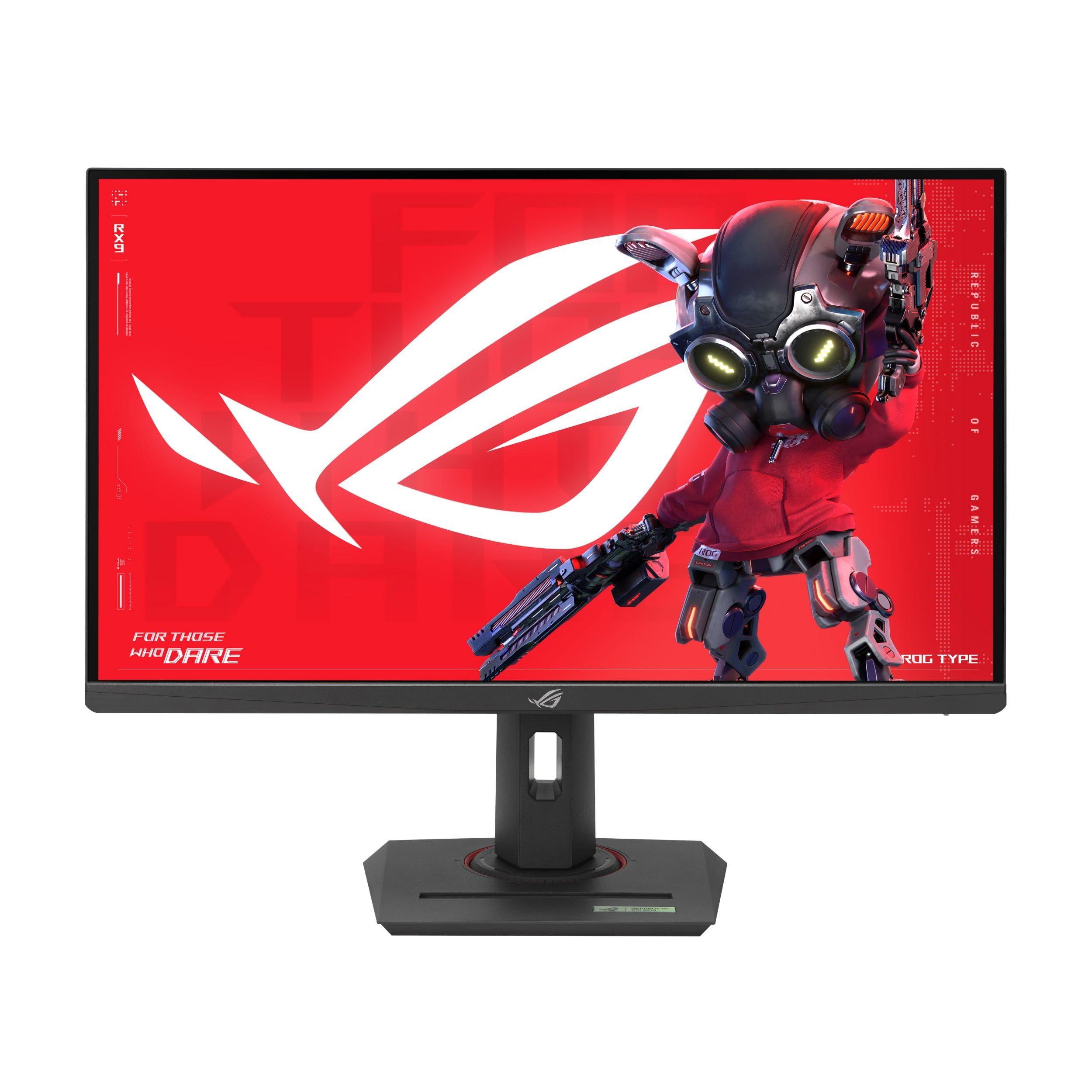 ASUS ROG Strix 27” 4K HDR USB-C Gaming Monitor (XG27UCG) – UHD (3840x2160) Dual Mode (4K 160Hz or FHD 320Hz), 1ms, Fast IPS, Extreme Low Motion Blur Sync, G-SYNC Compatible, AI Gaming, 3yr Warranty 27" Fast IPS 4K 160Hz / 320HZ FHD G-SYNC
