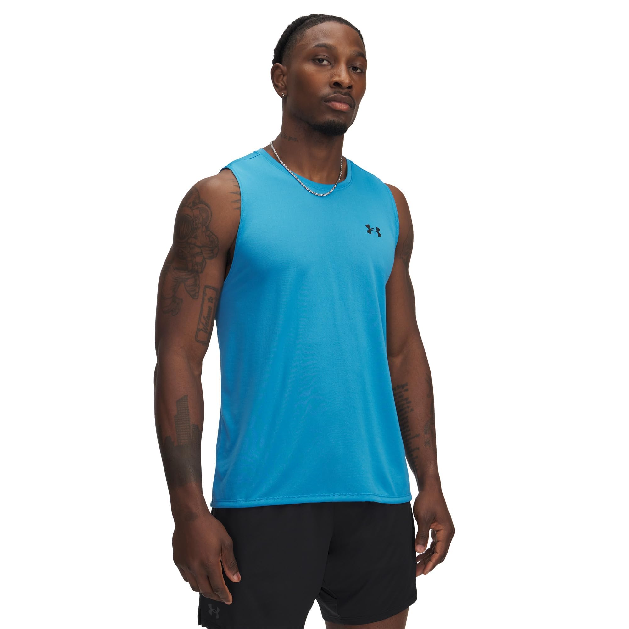 پیراهن تانک Under Armour Men's UA Tech™ برای مردان XL رنگ آبی اتری / / سیاه