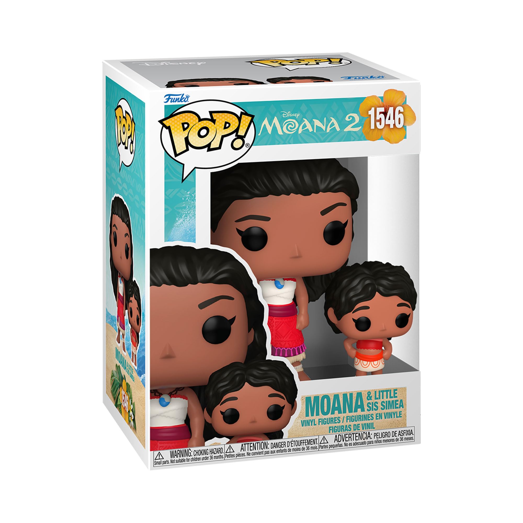 مجسمه وینیل قابل جمع‌آوری: Moana 2 - Moana & Simea - ایده هدیه - کالای رسمی - اسباب‌بازی برای کودکان و بزرگسالان - طرفداران فیلم‌ها - مدل مجسمه برای جمع‌آوری و نمایش