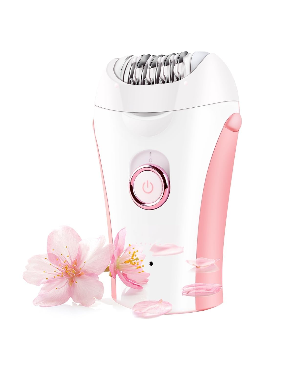 دستگاه اپیلاتور الکتریکی آزونی برای زنان - حذف مو با ضد آب IPX7 با چراغ LED، 2 سرعت برای صورت، بدن، اندام‌ها، اعضای خصوصی - قابل شارژ، قابل استفاده در حالت تر و خشک