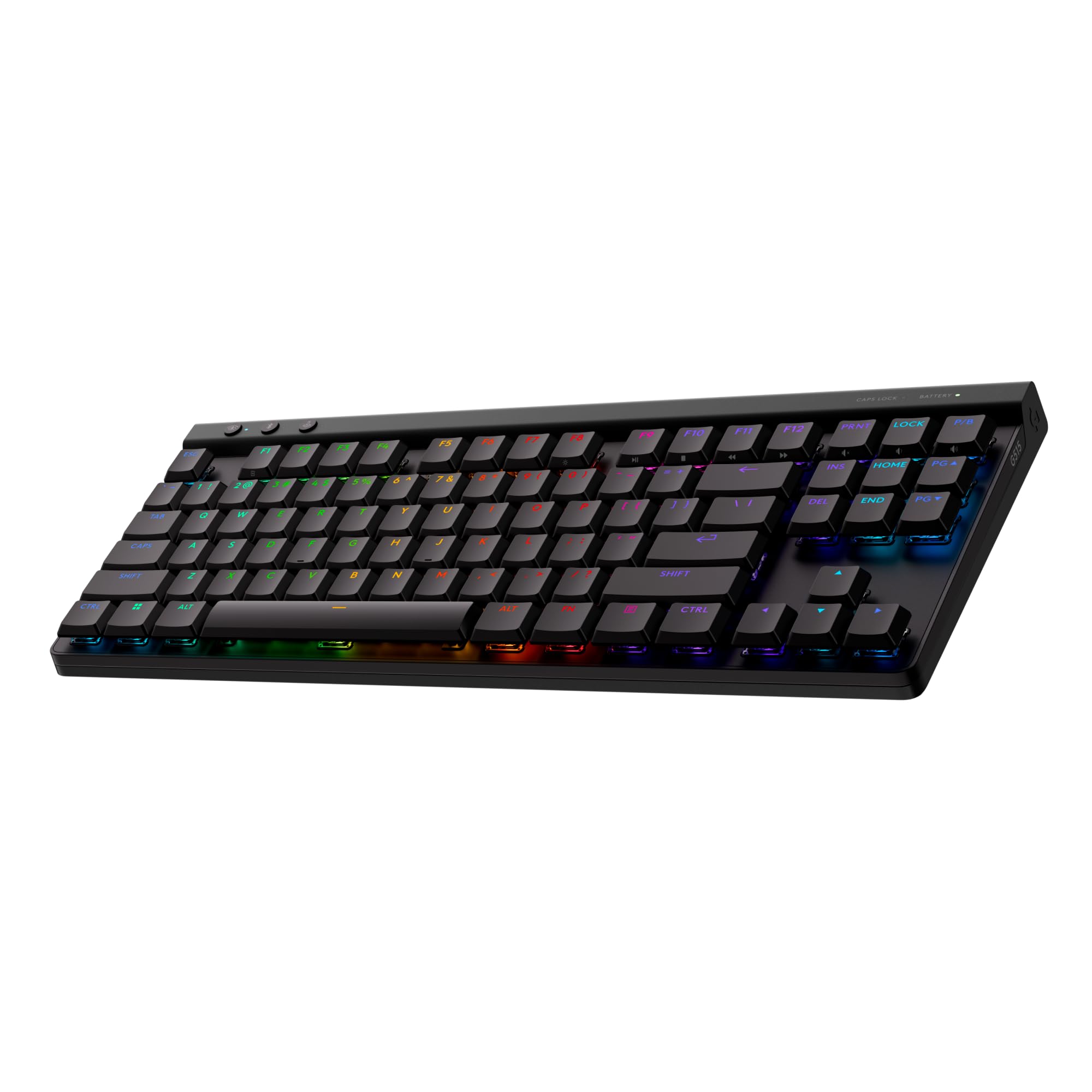 لوجیتک G515 لایت اسپید TKL تاکتایل - مشکی