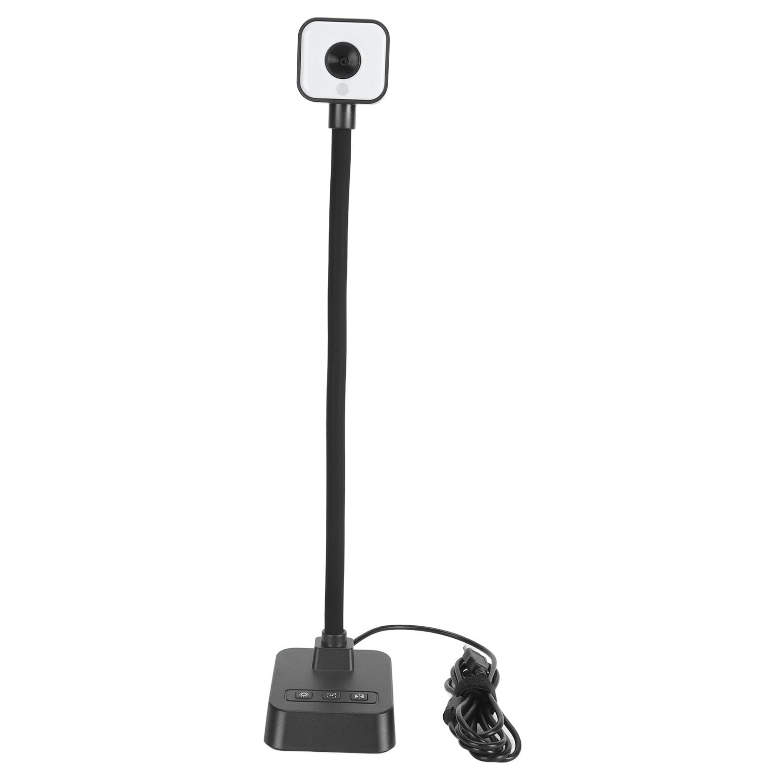 دوربین سند USB Bewinner 4K، کامپیوتر دوربین با میکروفون و چراغ LED با فوکوس خودکار، لنز 360 درجه چرخشی و پاور USB، برای آموزش از راه دور، کنفرانس وب، Bewinnervsfwdxapy5