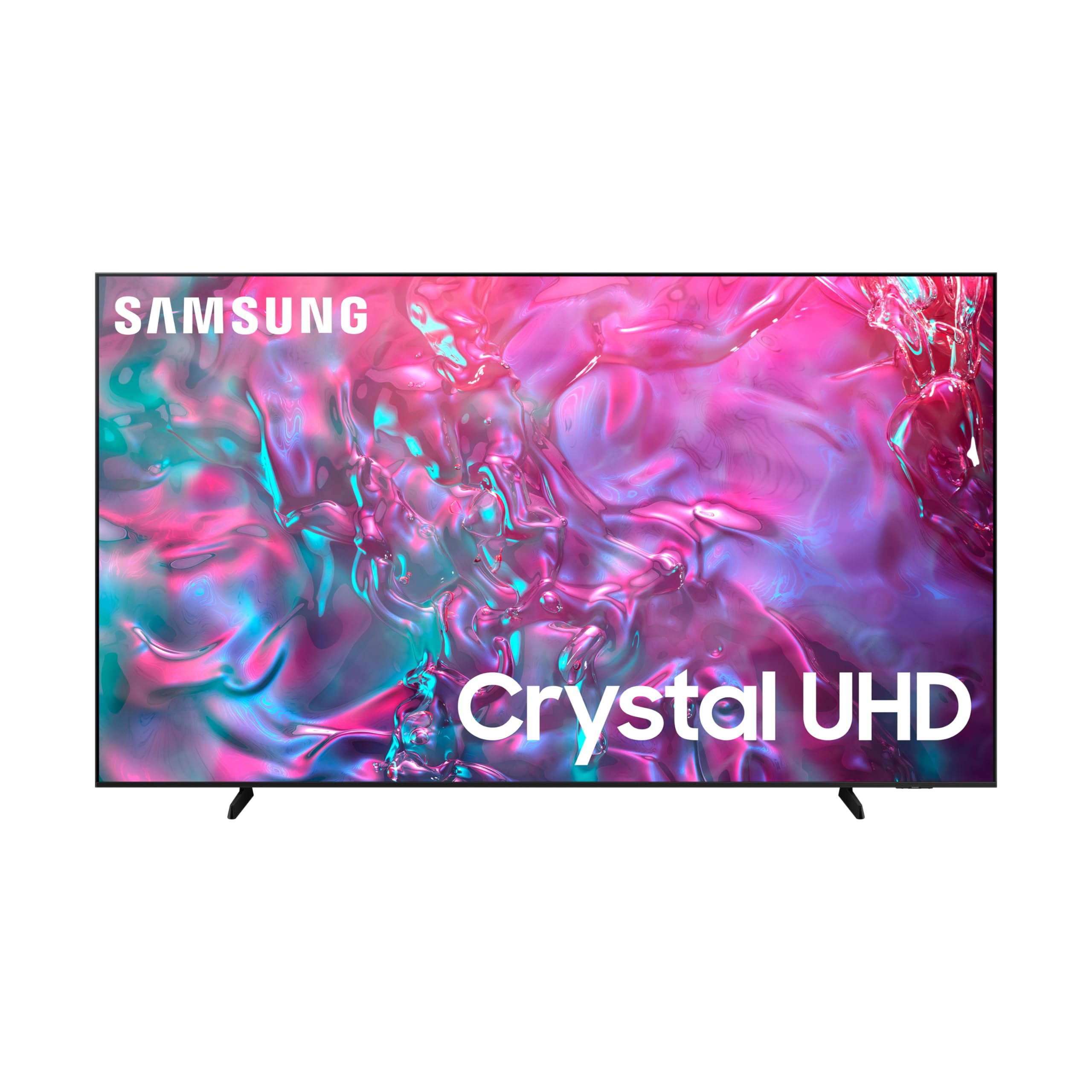 تلویزیون 98 اینچی Crystal UHD سامسونگ، مدل DU9000، با کیفیت 4K، افزایش دهنده تصویر سوپرسایز، شتاب‌دهنده حرکت 120Hz، Samsung TV Plus، صدای Q-Symphony، تلویزیون هوشمند تایزن، مدل UA98DU9000UXZN (نسخه 2024 - امارات متحده) 98 اینچ DU9000