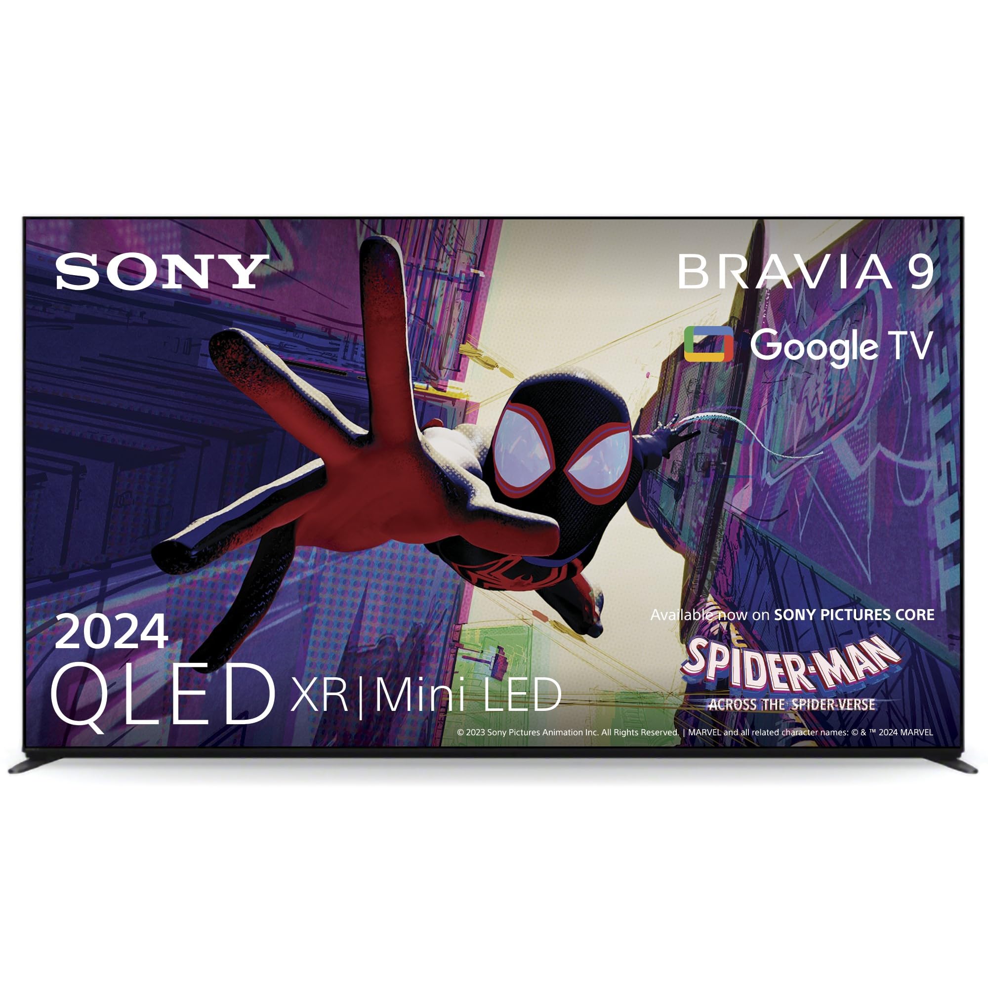 تلویزیون هوشمند 4K Ultra HD SONY K-77XR80 با وای فای، رنگ مشکی، 195.6 سانتی‌متر (77 اینچ)