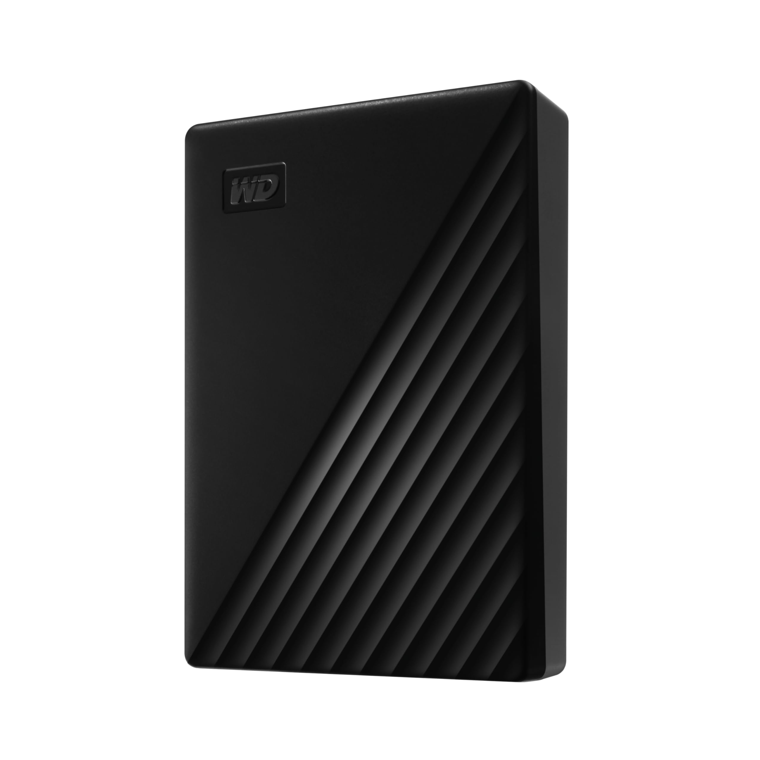 دیسک سخت پرتابل WD 6 ترابایت My Passport با پورت USB 3.0 و نرم‌افزار مدیریت دستگاه، پشتیبان‌گیری و محافظت با رمز عبور - مشکی - قابل استفاده با کامپیوتر، ایکس باکس و پلی‌استیشن 4 6 ترابایت مشکی My Passport