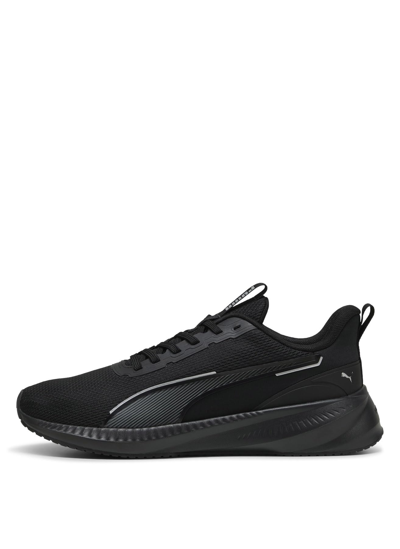 کفش دویدن جاده PUMA Flyer Lite 3 آقایان و بانوان سایز ۳۷.۵ یونیورسال - رنگ مشکی-مشکی-نقره ای PUMA