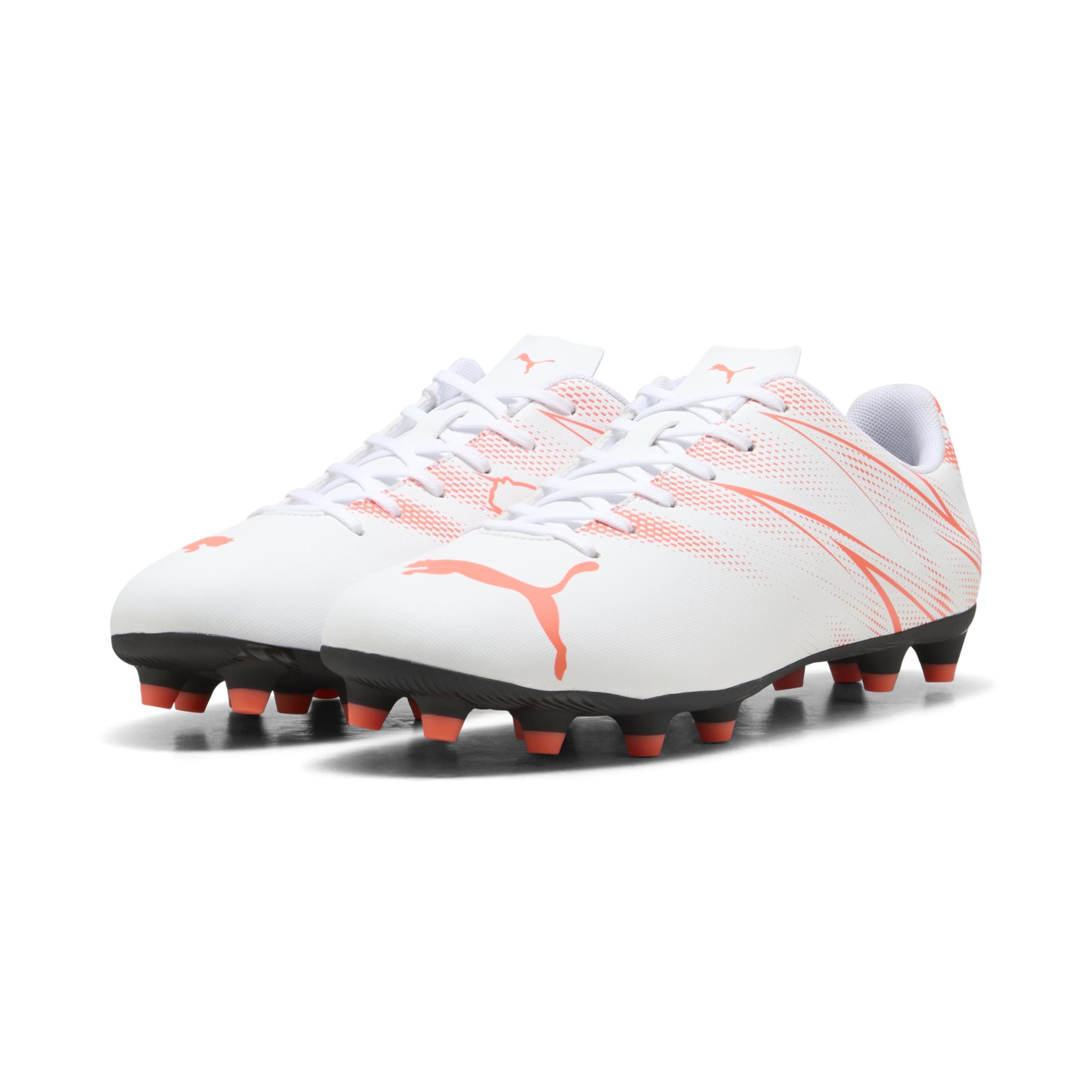 PUMA ATTACANTO FG/AG مردانه تیم‌اسپورت 42 EU PUMA سفید-قرمز درخشان
