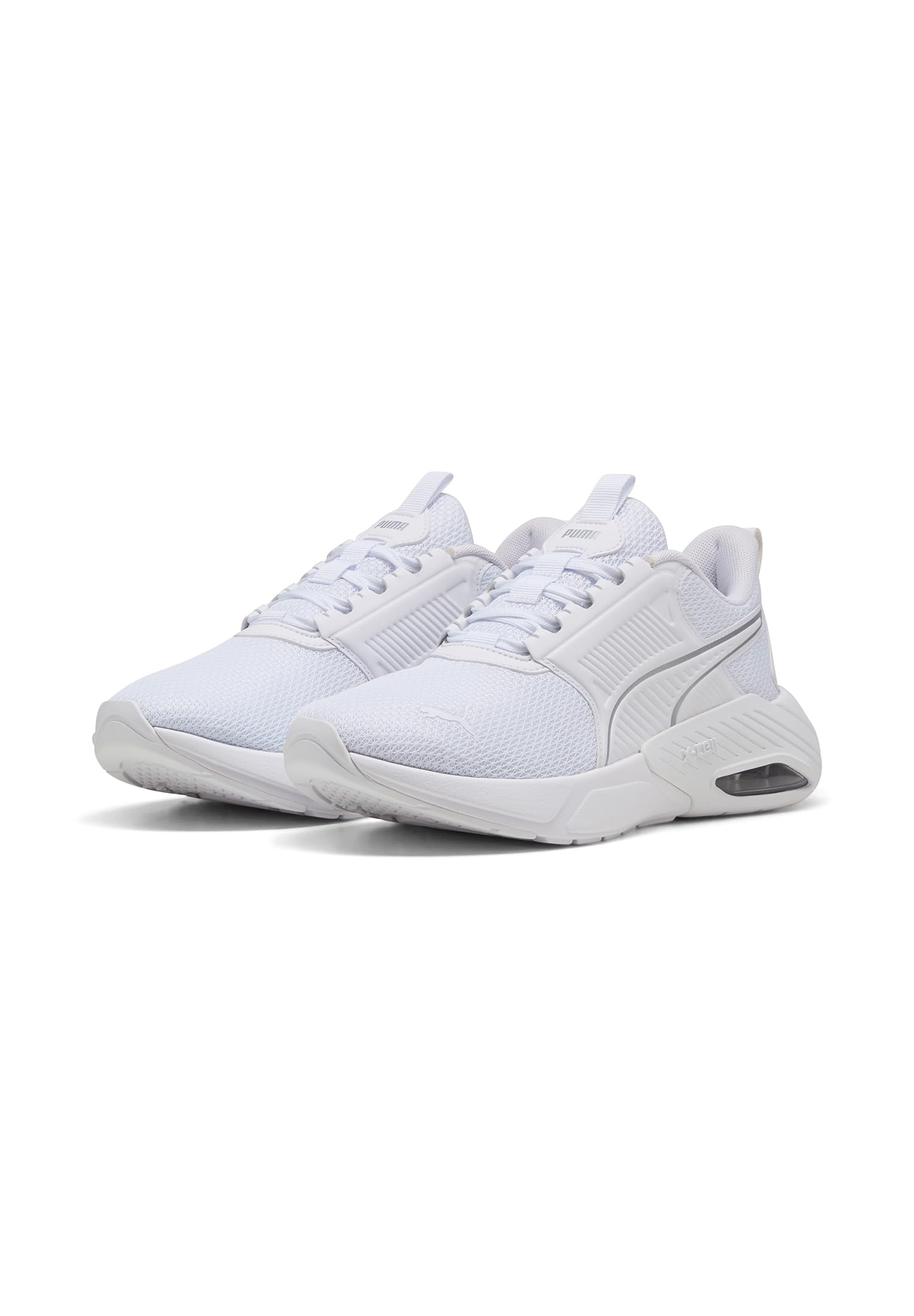 کفش ورزشی PUMA X-Cell Nova FS بزرگسال 46 اهرم اروپایی سفید-نقره‌ای PUMA