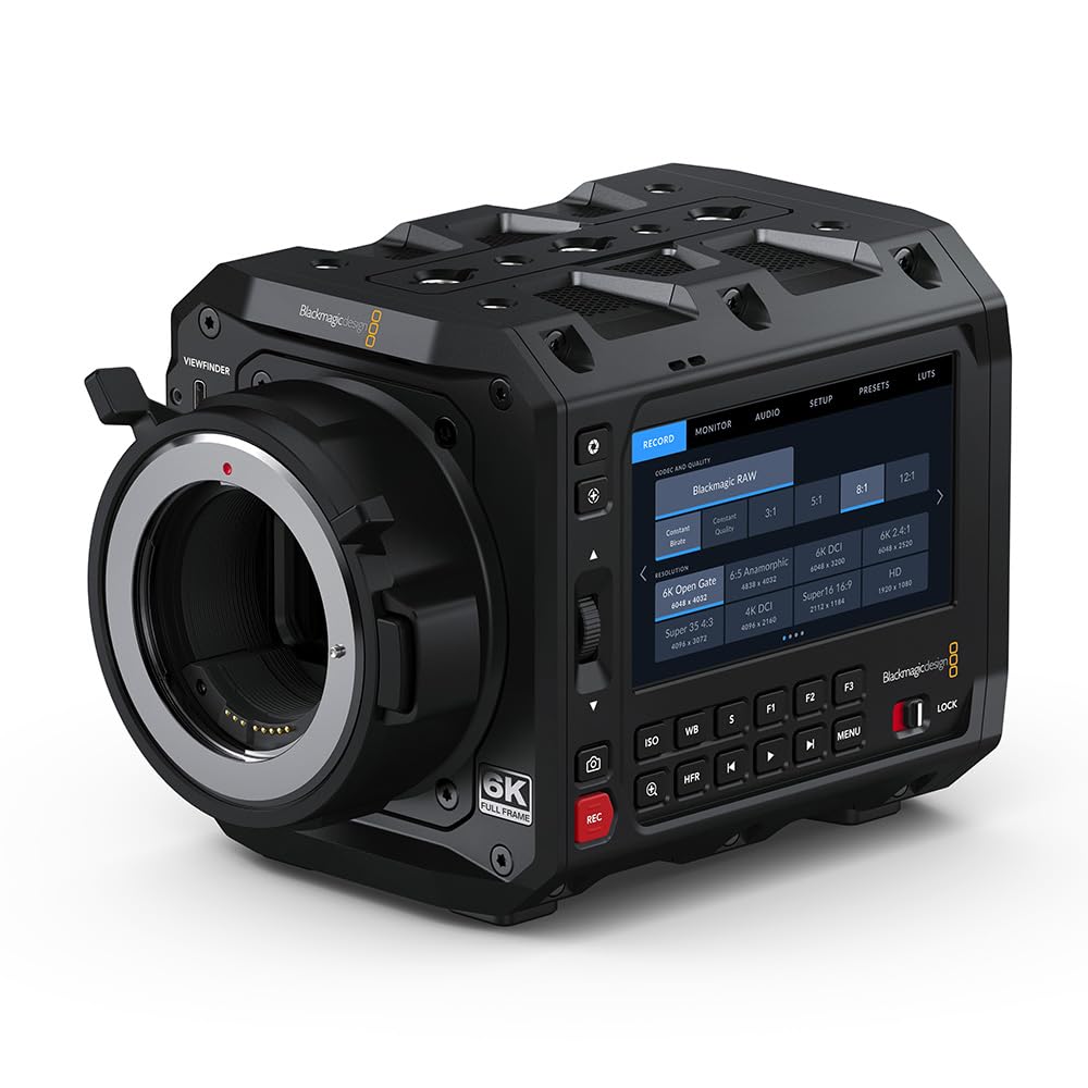 طراحی سیاه‌جادوی پیکسیس 6K EF از شرکت Blackmagic Design