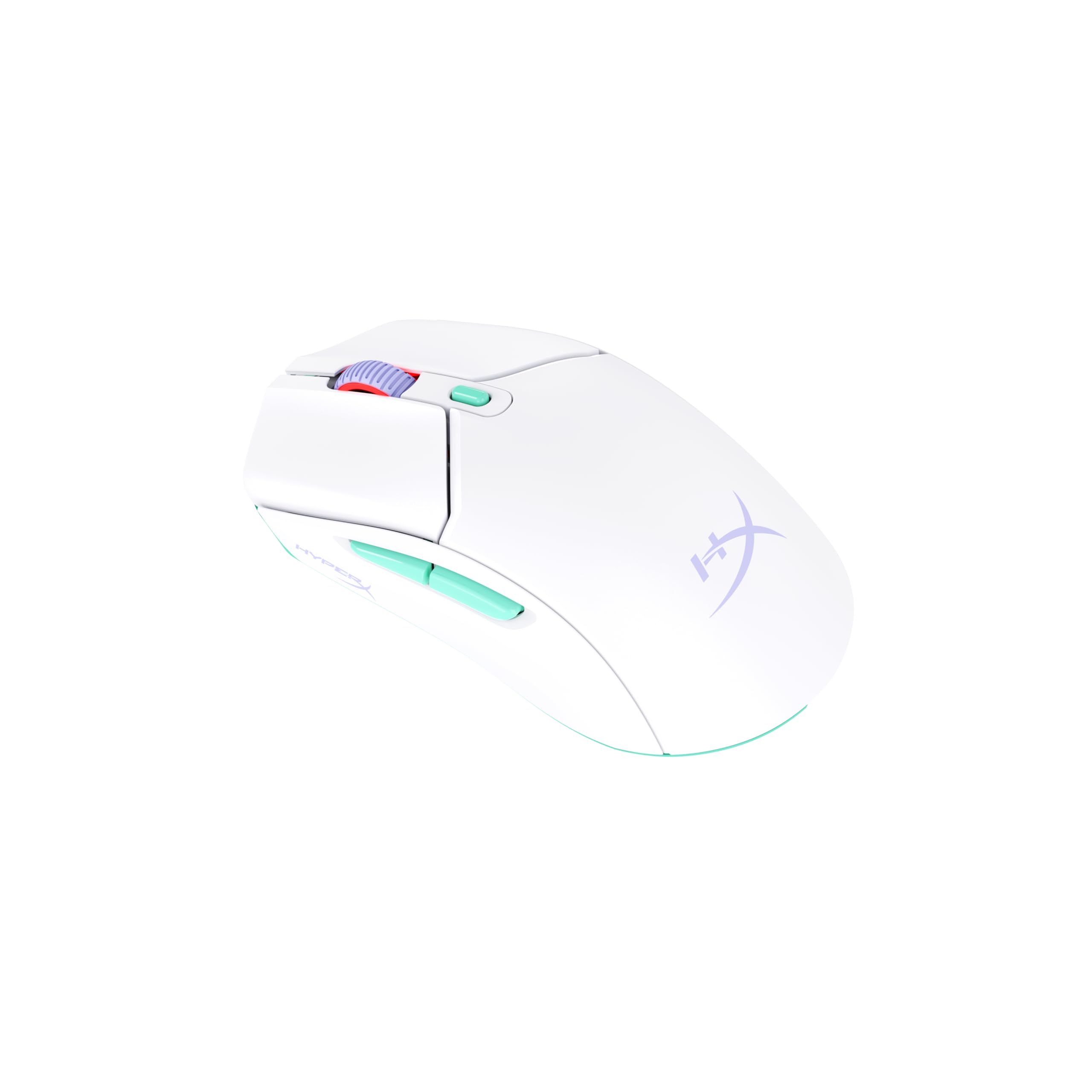 موس بازی HyperX Pulsefire Haste 2 Core Wireless برای کامپیوتر، عمر باتری طولانی، سبک، سنسور اختصاصی Core، اتصال بی‌سیم دوگانه، سفید - مدل Pulsefire Haste 2 Core وایت وایرلس