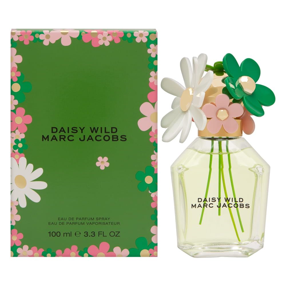 استفاده از اسپری ادو پرفیوم Marc Jacobs Daisy Wild برای زنان، حجم 3.4 اونس