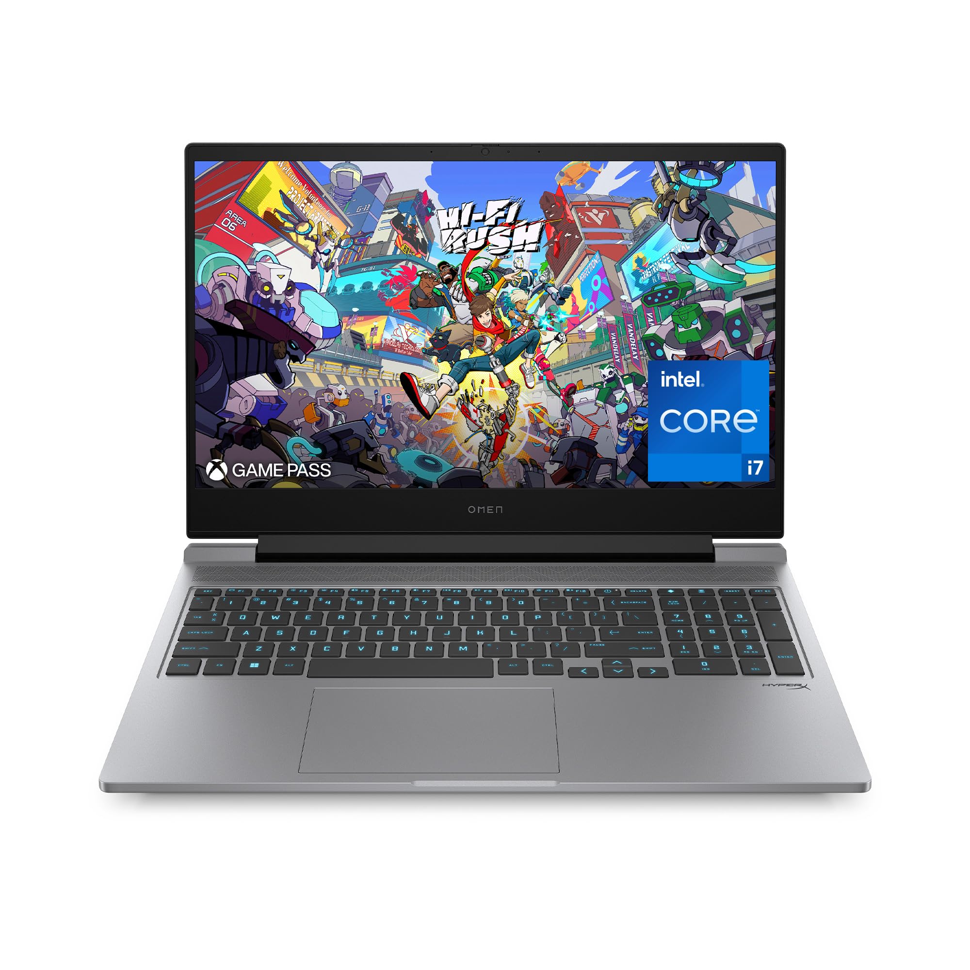 لپ تاپ اچ‌پی اومن 16 اینچ، نمایشگر FHD 144Hz، اینتل کور i7-14700HX، 16 گیگابایت رم، 512 گیگابایت حافظه‌ی SSD، کارت گرافیک NVIDIA GeForce RTX 4060 (8 گیگابایت اختصاصی)، ویندوز 11 هوم، 16-ae0009nr (2024)