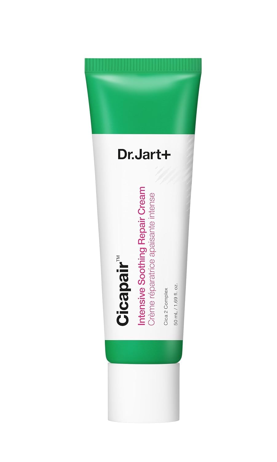 مرطوب کننده صورت پوست حساس Dr.Jart+ Cicapair™ برای قرمزی و ترمیم محافظ پوست | مراقبت از پوست کره ای، 1.69 فلوز