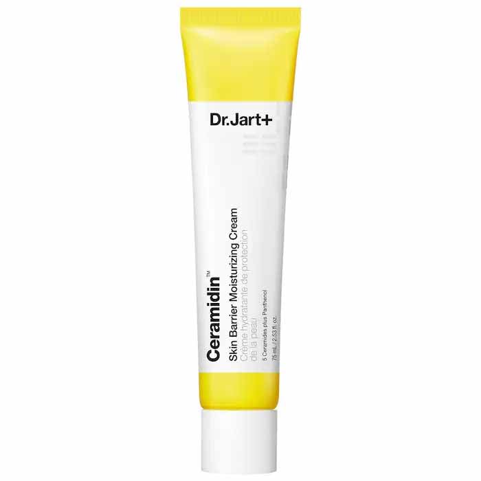 کرم صورت مرطوب کننده Dr.Jart+ Ceramidin برای پوست خشک با سرمایه های چربی و پانتنول | مراقبت از پوست کره ای 2.54 اونس