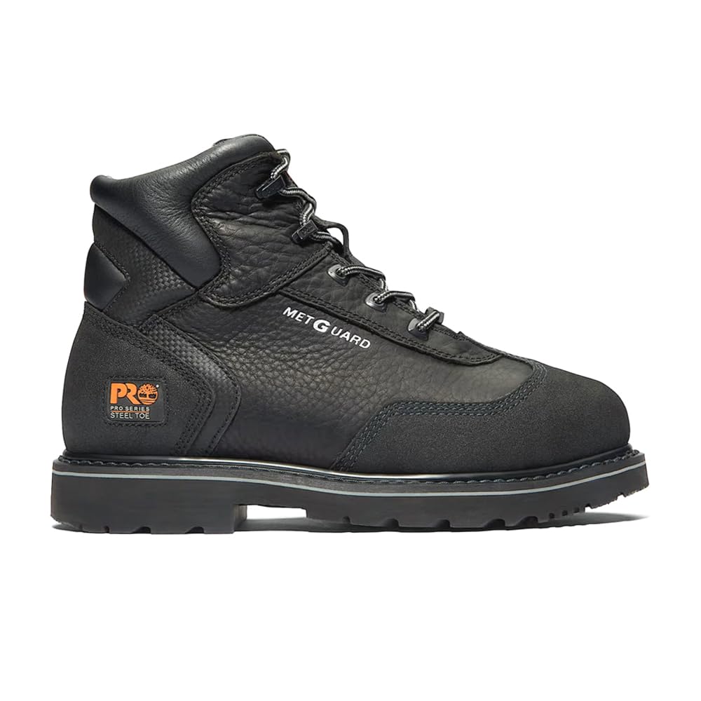 Timberland PRO، کفش ایمنی صنعتی مردانه، با نوک فولادی و سرپوش داخلی 6 اینچ، سایز 45 یوئی، رنگ قهوه‌ای 2024 جدید