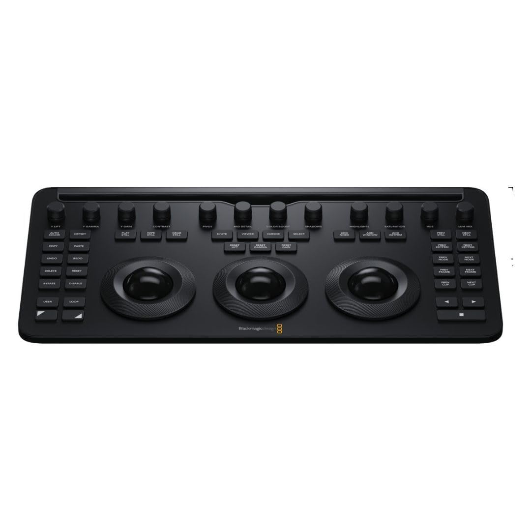 پنل رنگی کوچک DaVinci Resolve از Blackmagic Design