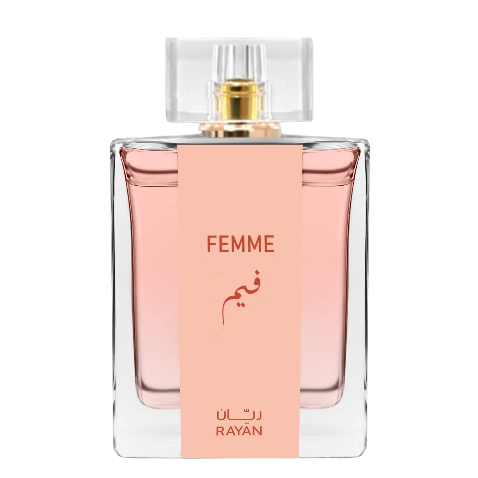 رایان Femme عطر زنانه - عربی طولانی مدت عطر ادو پرفیوم ، 100 میلی لیتر (3.34 فلز اونس) ، گل باغ با شهدای شیرین ، توت فرنگی ، برگاموت ، مر، یاسمن ، عنبر - هدیه ایده آل برای رمضان و عید گل های شیرین