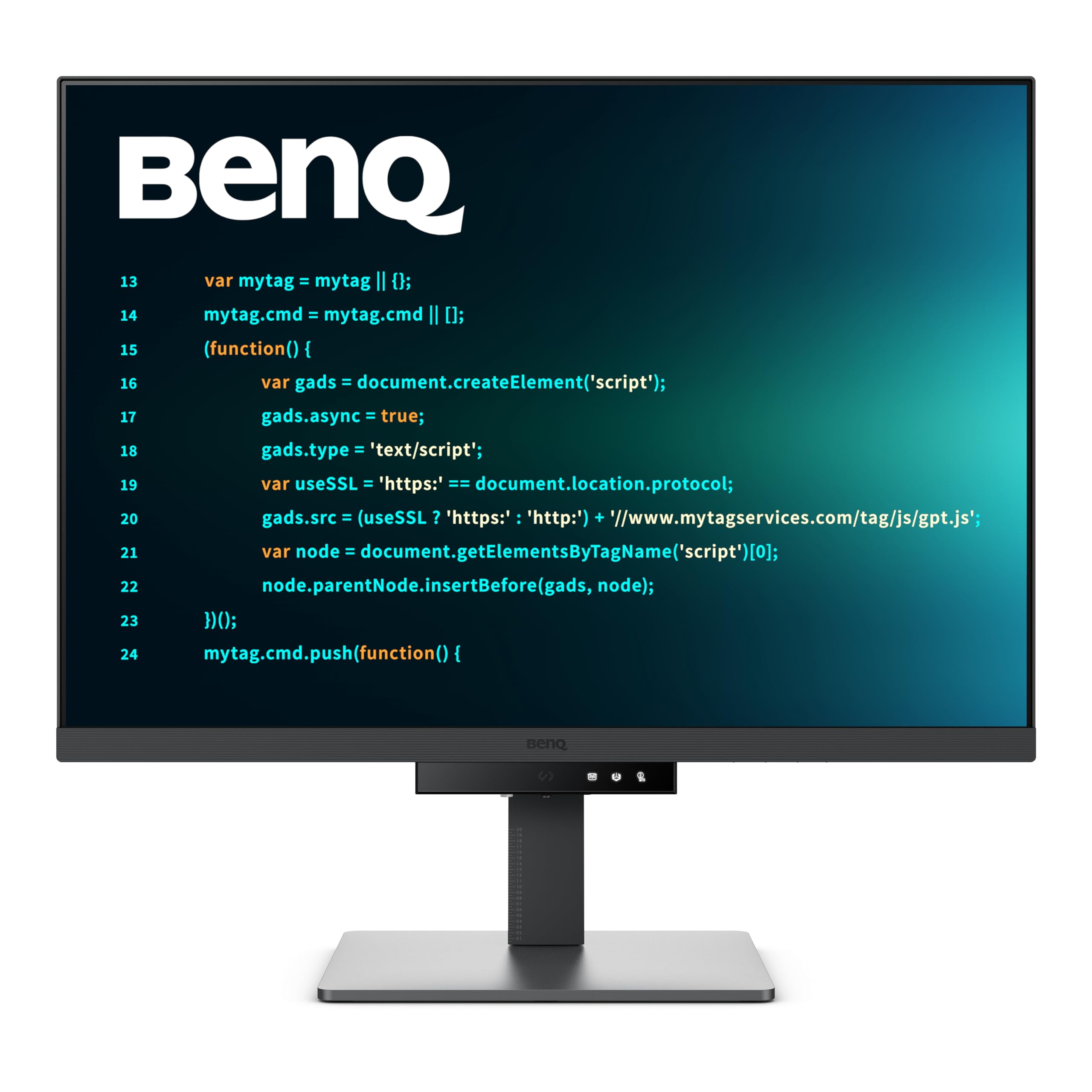 مانیتور برنامه‌نویسی BenQ RD280U 28.2 اینچ 4K 3840x2560، پنل نانو مات، حالات کدنویسی، نور پس‌زمینه MoonHalo، 90W USB-C، KVM، نصب VESA، مانیتور توسعه‌دهنده 28" 4K IPS | 3:2 | 90W USB-C