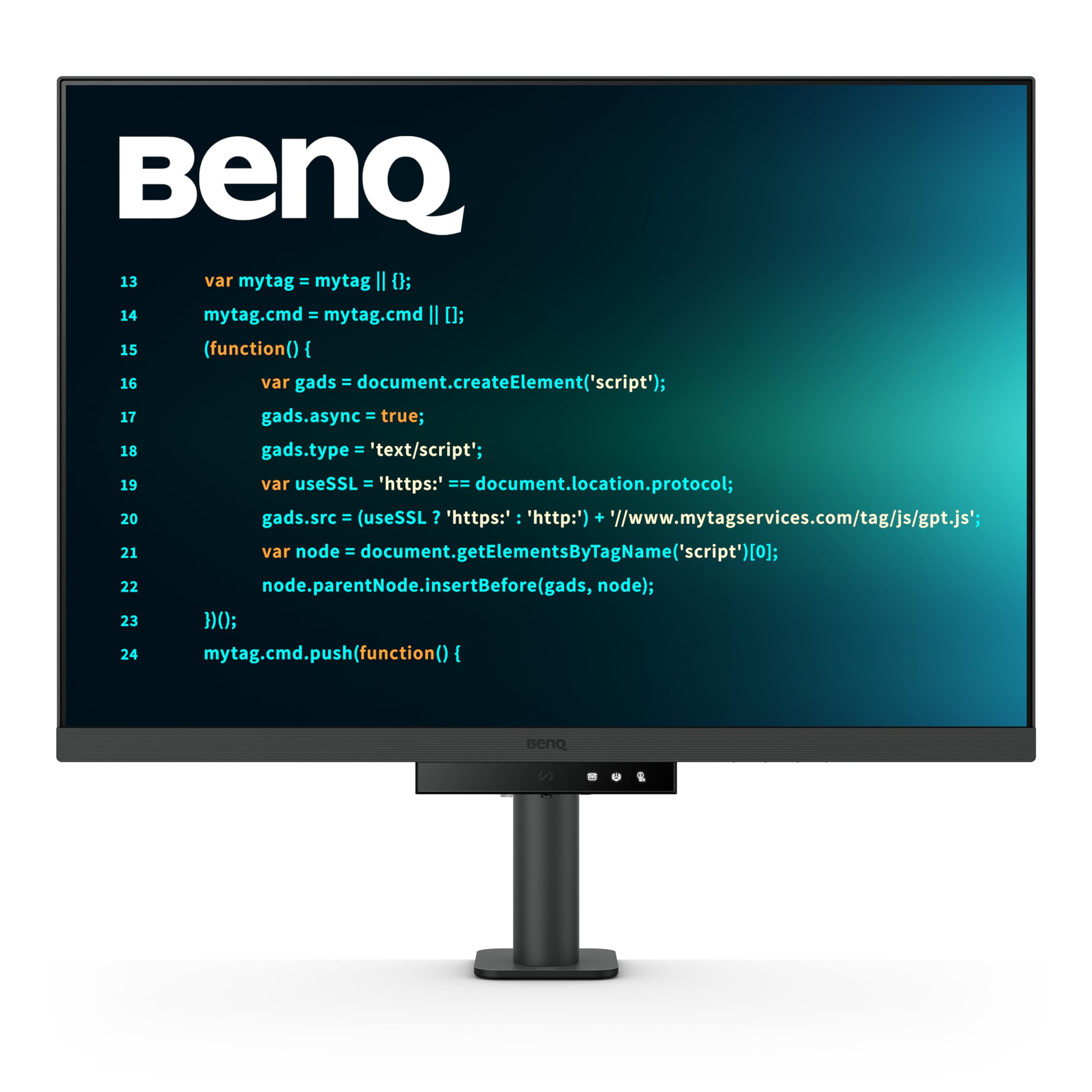 صفحه نمایش برند بنکی BenQ RD280UA 28.2 اینچ با رزولوشن 4K 3840x2560، پشتیبانی از بکلایت، بازو ارگونومیک انعطاف پذیر، پورت USB-C 90 وات، پنل با پوشش نانو، حالت‌های کدنویسی پیشرفته، محافظت در شب، دکمه هات‌کی کدنویسی، فناوری محافظت از چشم.