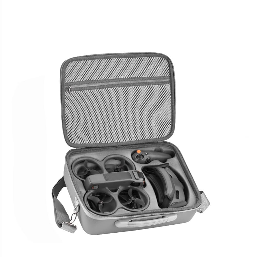 کیف حمل CENXI برای DJI AVATA 2 ، کیف سفر قابل حمل برای DJI Avata 2 Fly More Combo با Goggles 3 ، کیف ذخیره سازی برای لوازم جانبی DJI Avata 2 RC مدل Motion 3