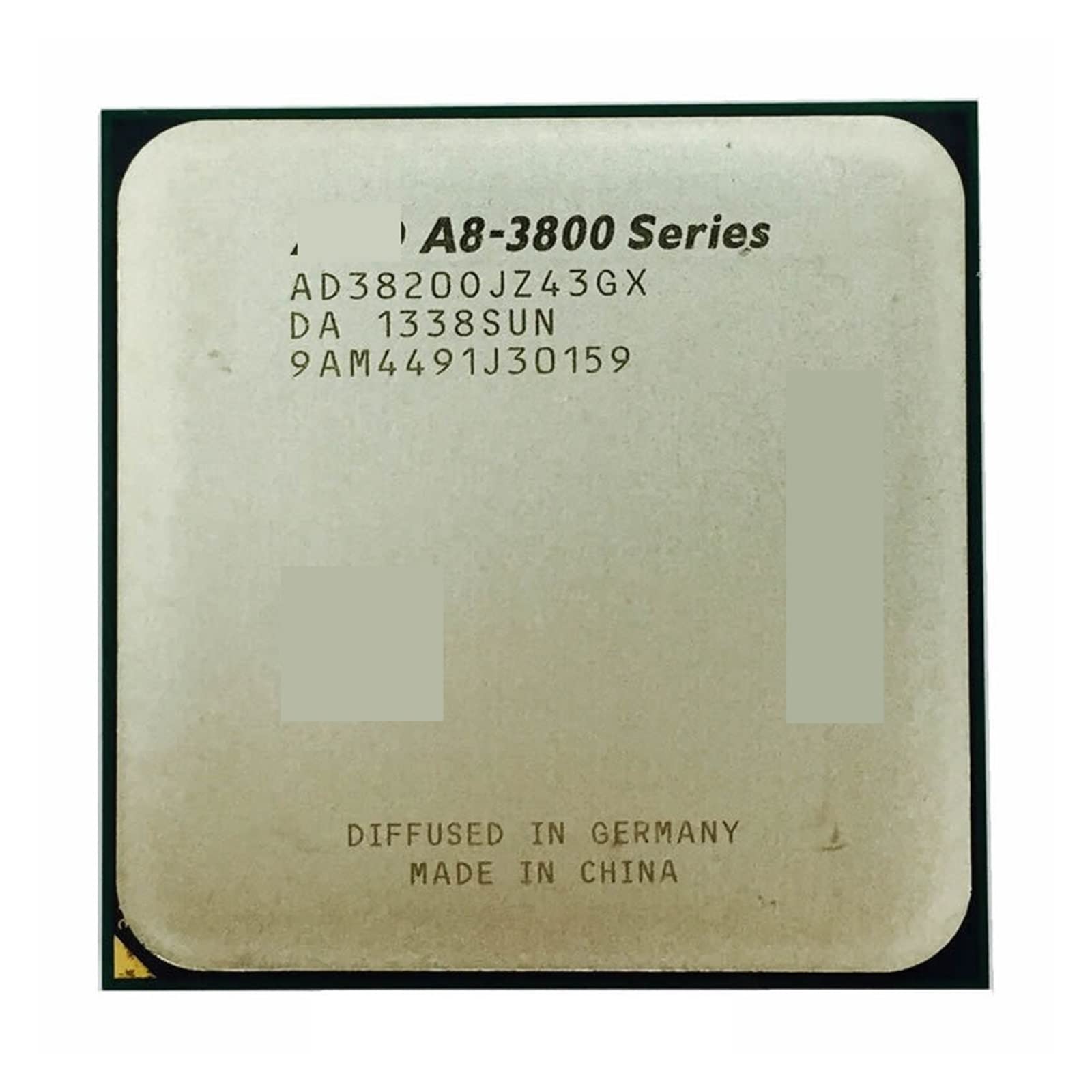 پردازنده مرکزی CPU A8-سری A8-3820 2.8 گیگاهرتز یاارده CPU 3820 A8 3820 با هسته چهار AD3820OJZ43GX سوکت FM1