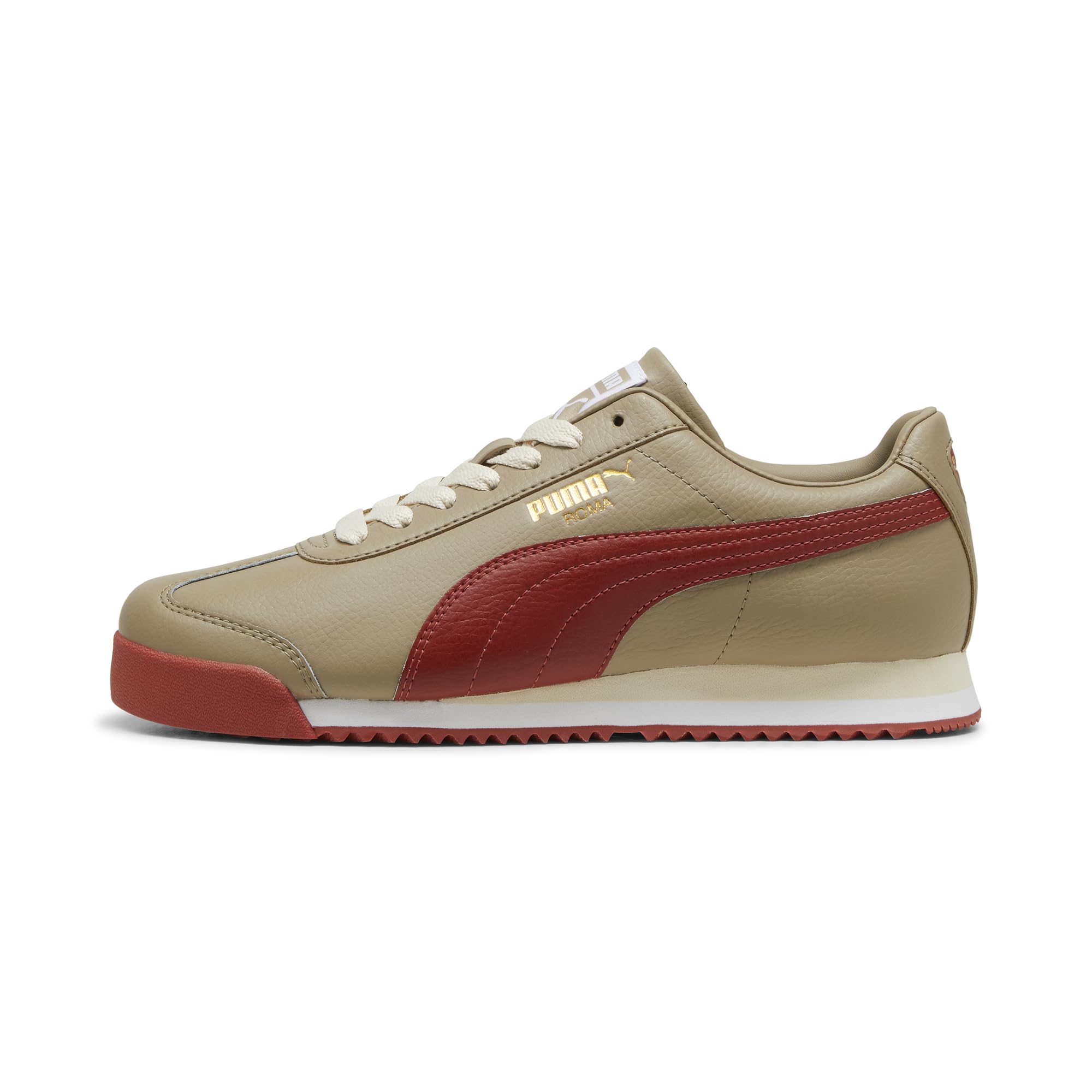 کتانه مخصوص آقایان PUMA Roma سایز ۴۱ اروپا رنگ بندی Oak Branch-mars Red Ah23