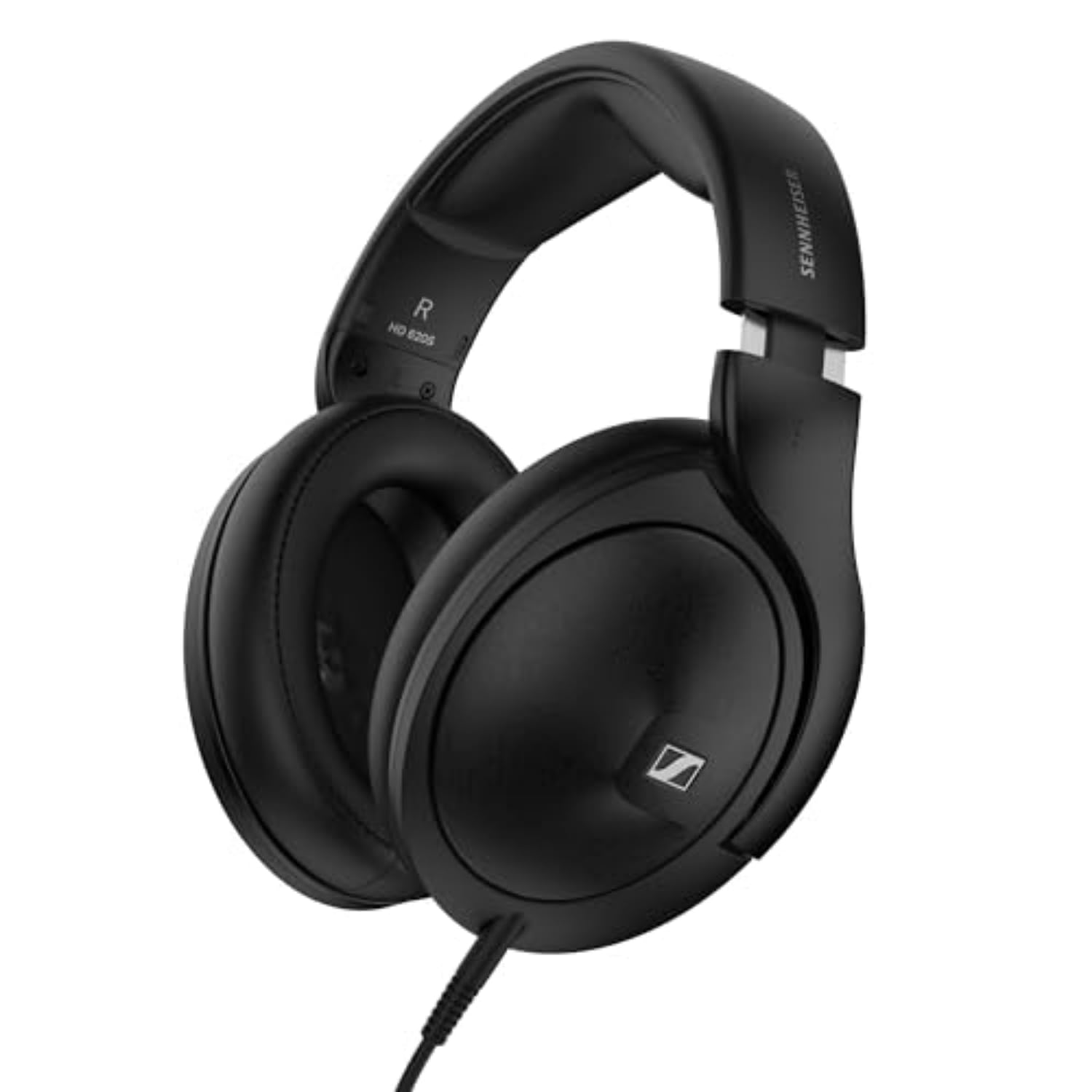 هدفون بسته‌بندی شده Sennhejson HD 620S - کیفیت صدای استریوی آهنگ پریمیوم با تصویربرداری فضایی شبیه به بلندگو و حالت فراگیر محیطی به منظور گوش دادن در سراسری - سیمی، رنگ مشکی
